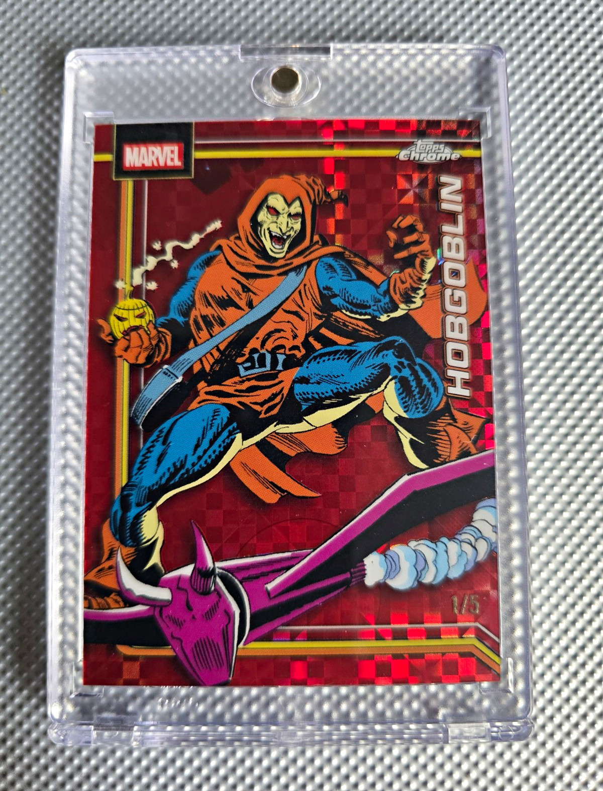 2026 Topps Chrome Marvel Hobgoblin #126 Serial Numbered 1/5