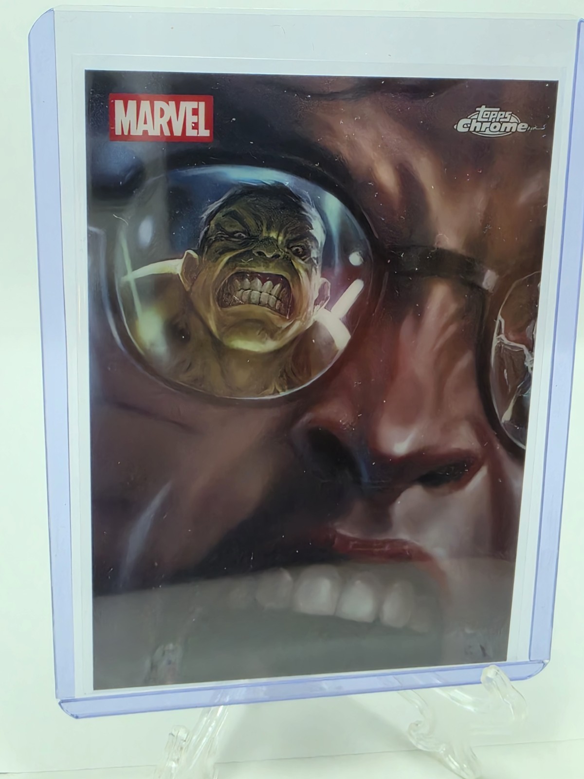 2026 Topps Chrome Marvel Bruce Banner & Hulk MR-02 Reflections Richard Luong SSP 2026 Topps Chrome Marvel Bruce Banner & Hulk MR-02 Reflections Richard Luong SSP