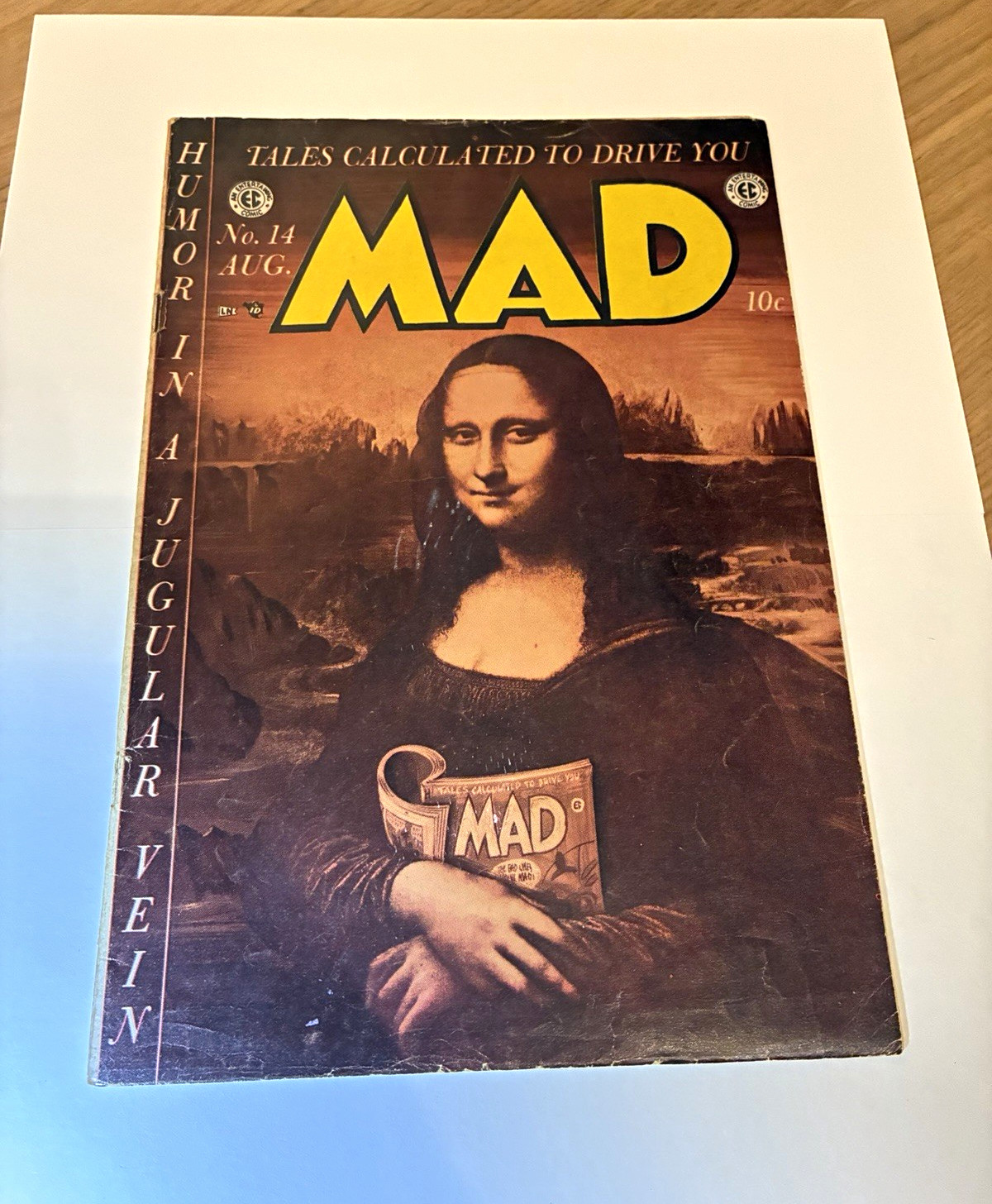 MAD Issue #14 EC Comics Golden Age 1954 MAD Issue #14 EC Comics Golden Age 1954
