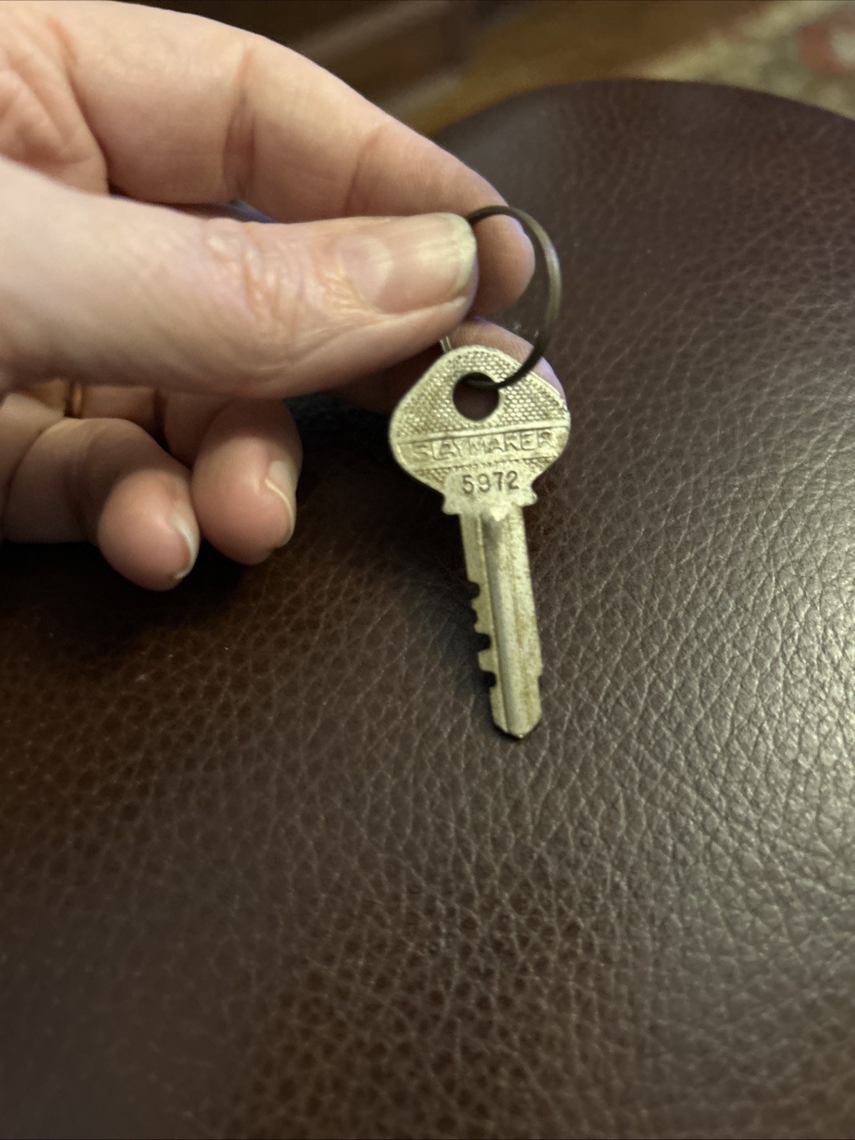 vintage slaymaker padlock replacement key 5972 vintage slaymaker padlock replacement key 5972