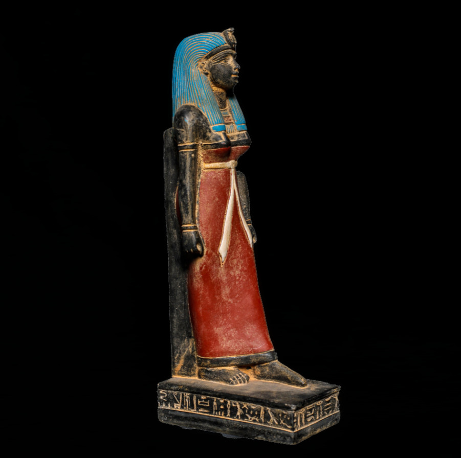 ANCIENT EGYPTIAN ANTIQUES Statue Of Goddess Isis Artifact Figure Egyptian BC