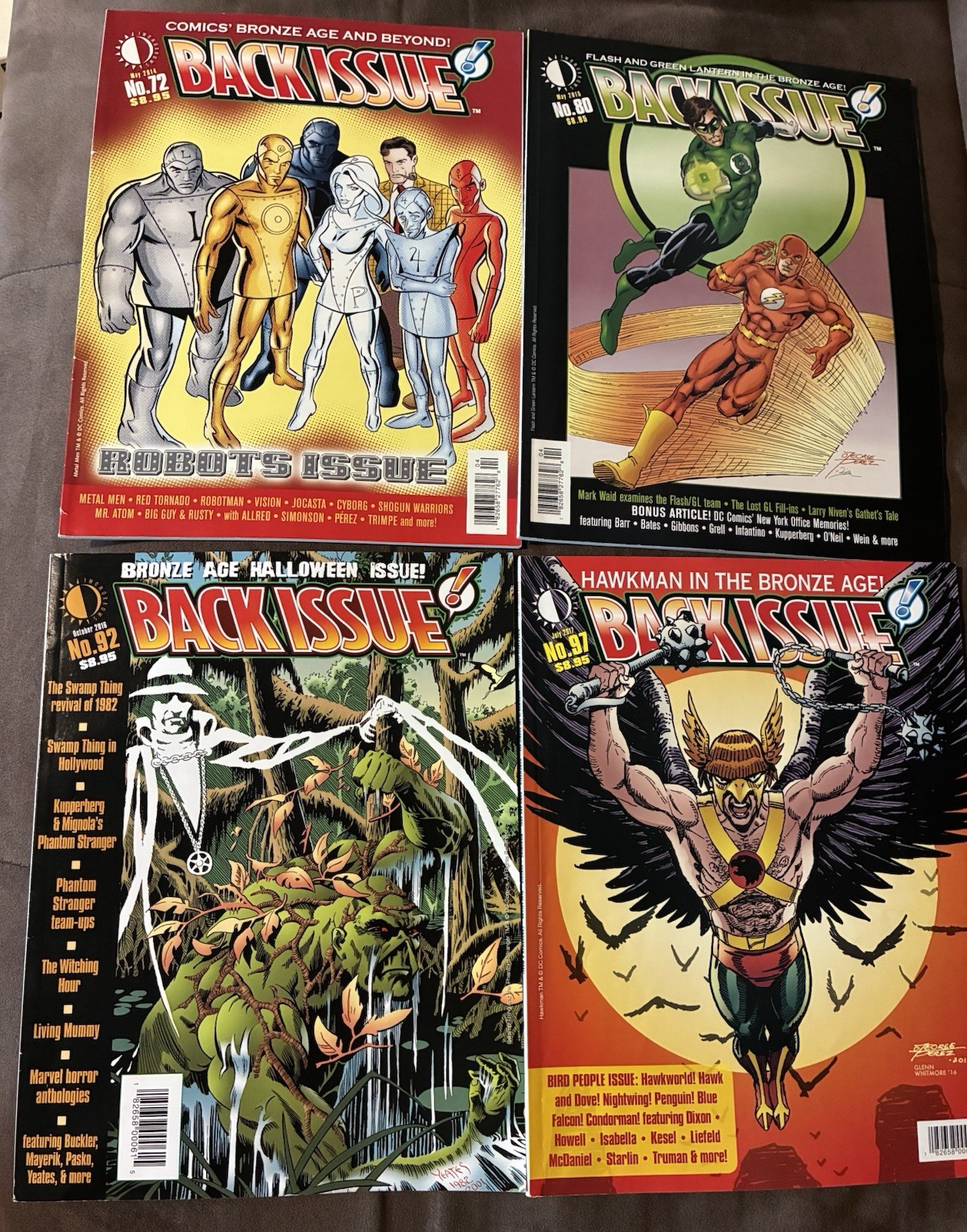 Bundle of 7 TwoMorrows Back Issue Magazines Bronze Age Comics Superman & More Bundle of 7 TwoMorrows Back Issue Magazines Bronze Age Comics Superman & More
