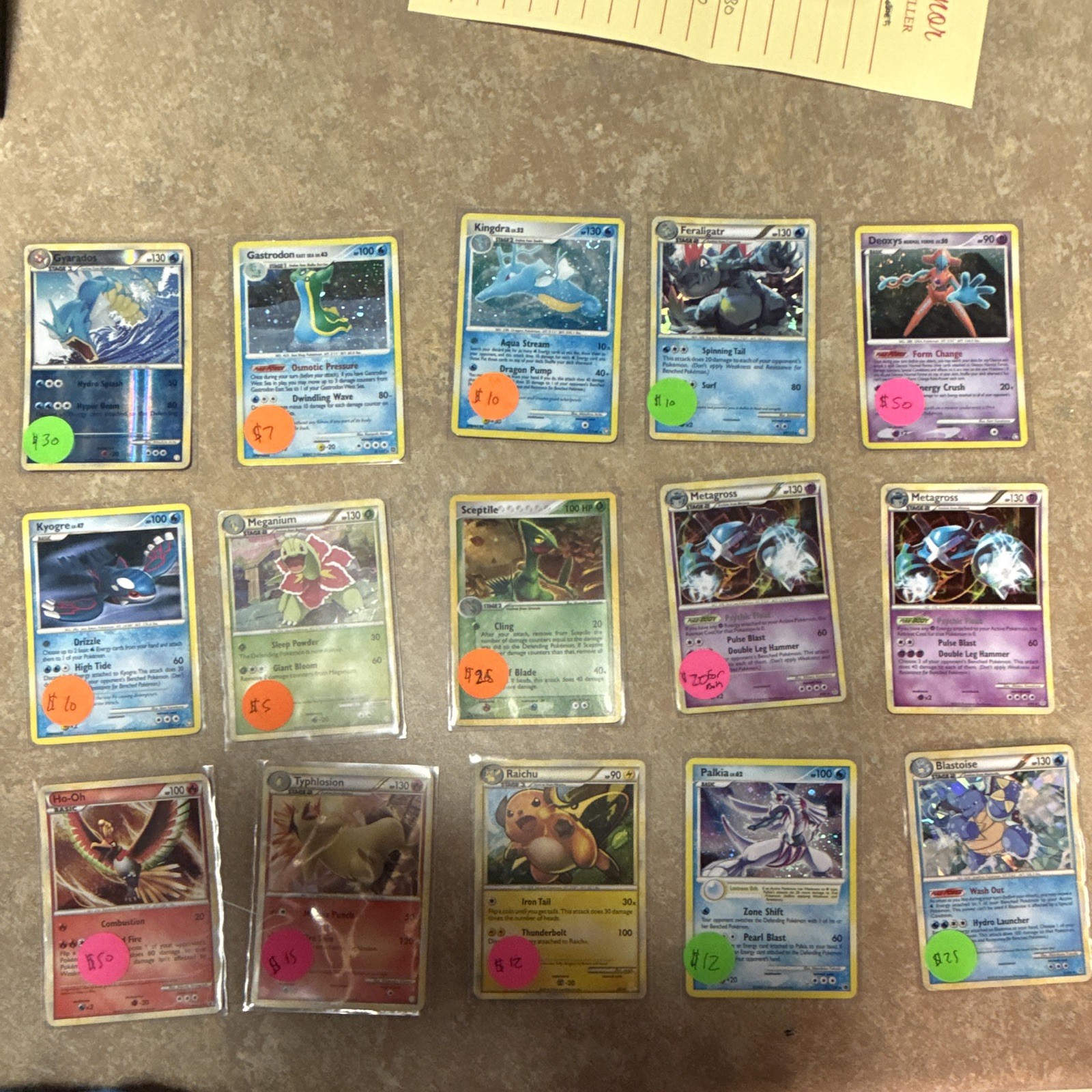 Pokemon Lot - 15 High End Vintage and Mid Era Holo and Rare Cards Pokemon Lot - 15 High End Vintage and Mid Era Holo and Rare Cards
