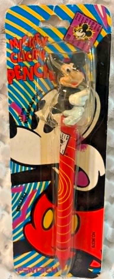Vintage 1992 Disney Mickey Mouse Pentech Clicky Mechanical Pencil Sealed Vintage 1992 Disney Mickey Mouse Pentech Clicky Mechanical Pencil Sealed