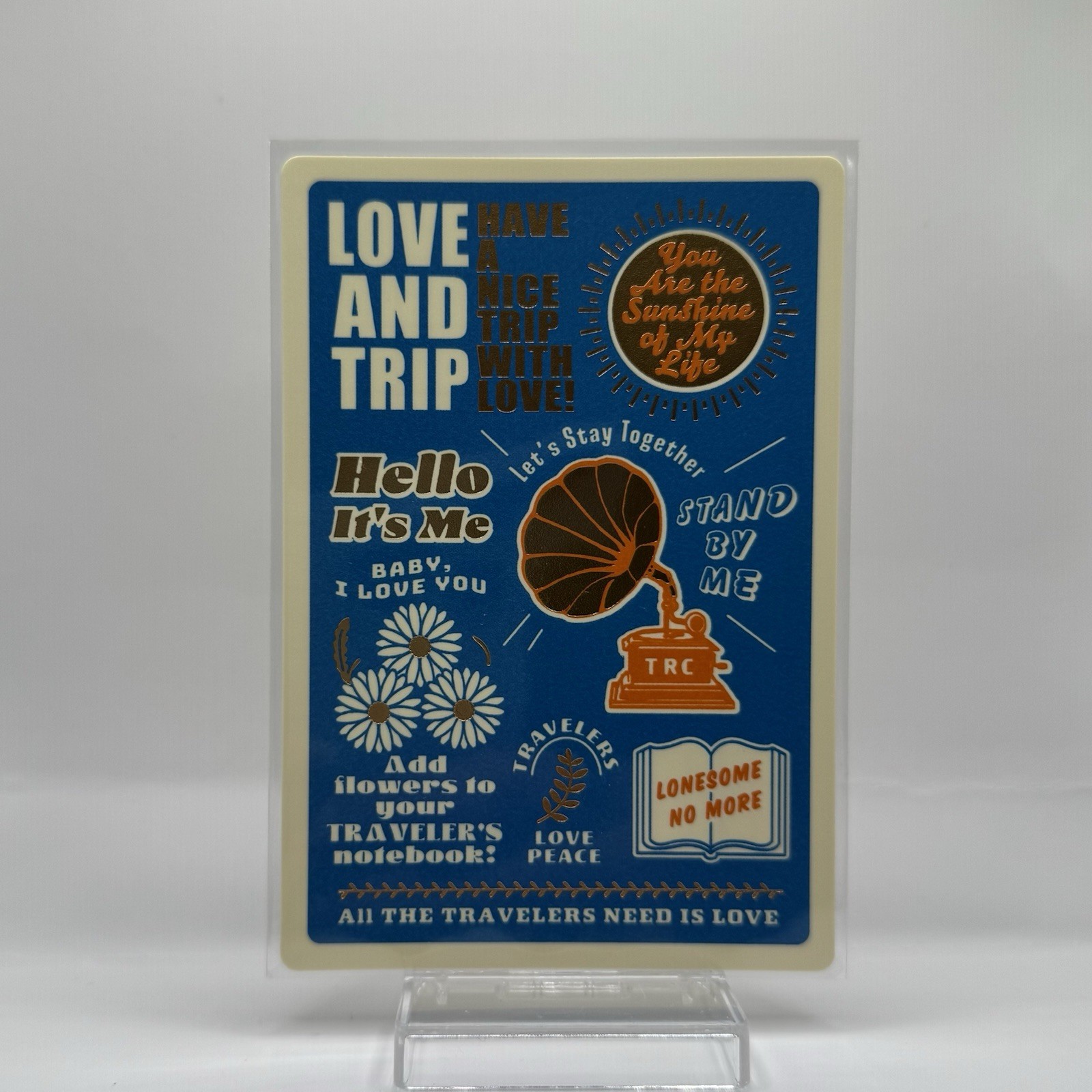 Traveler's Notebook Pencil Board Passport Size 2025