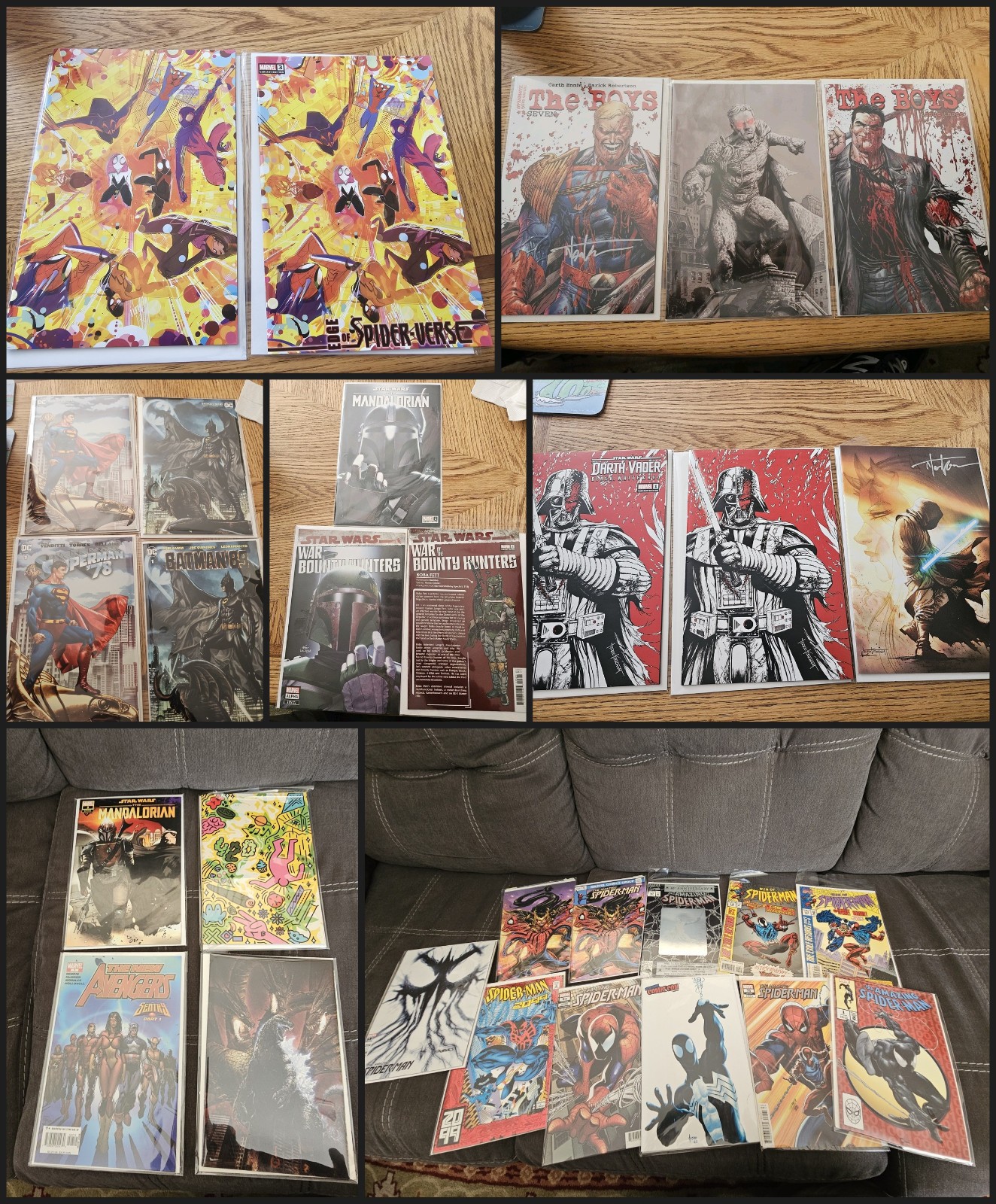 Comic Book Collection Lot - 30 Books, Spider-Man Keys, Star Wars, Batman Comic Book Collection Lot - 30 Books, Spider-Man Keys, Star Wars, Batman