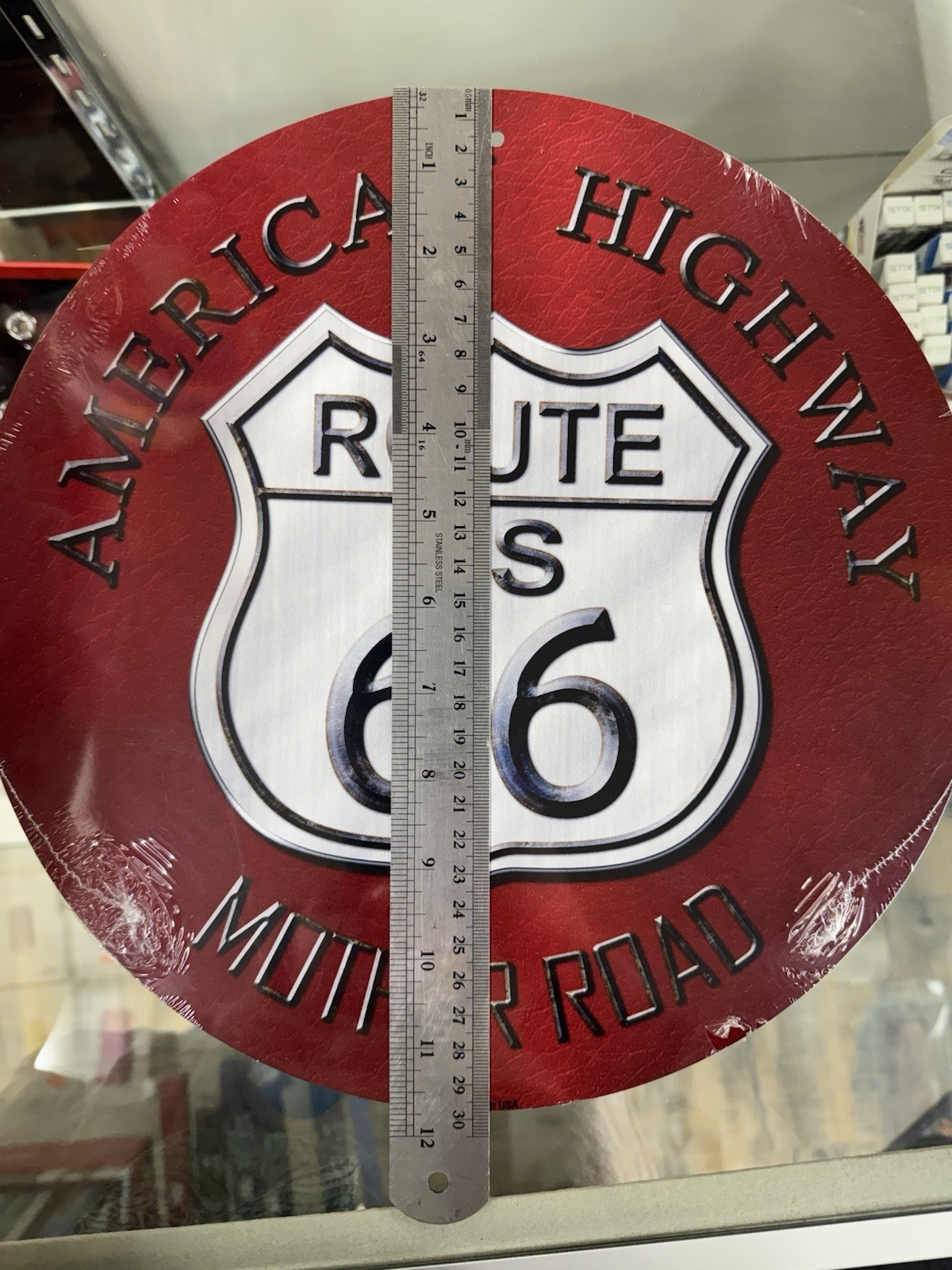 American Route 66 Metal Sign American Route 66 Metal Sign