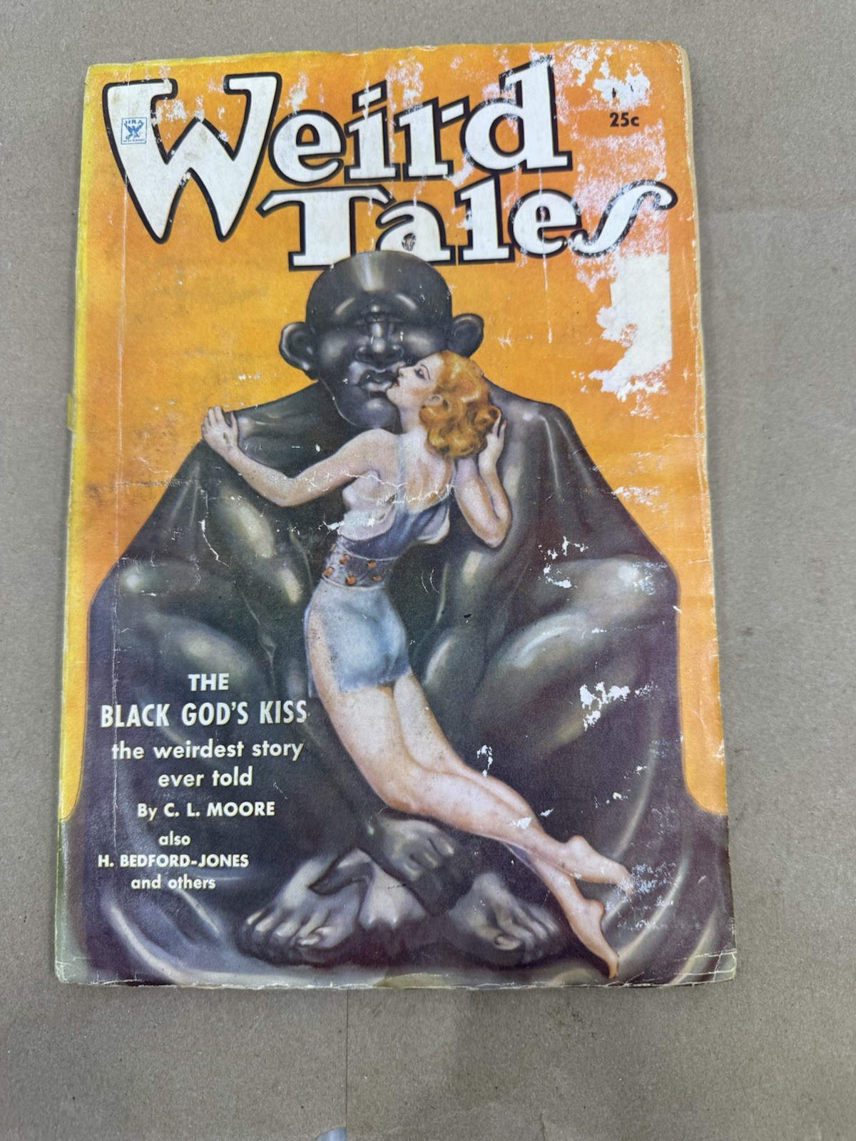 Weird Tales pulp magazine - Vol. 24, Issue #4 (10/1934) - Brundage Cover