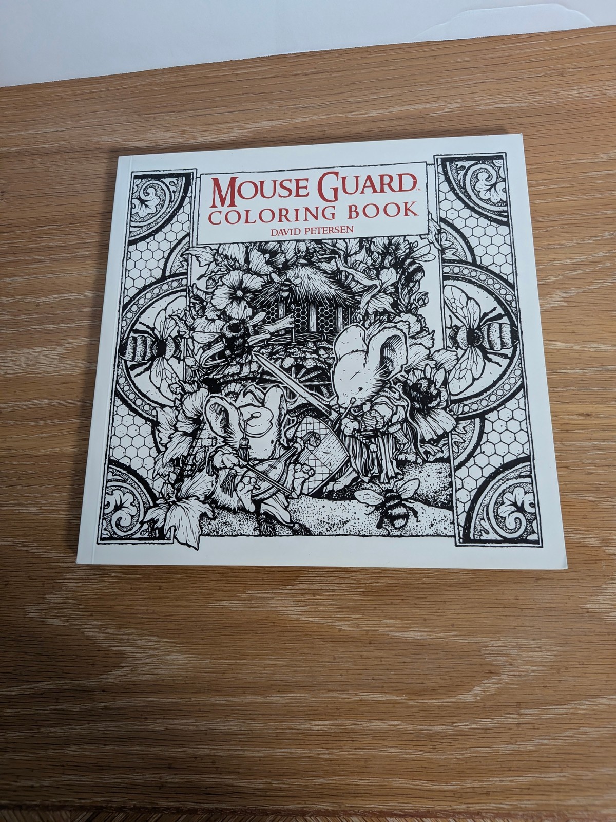 Mouse Guard Coloring Book David Petersen Archaia BOOM Studios Rare Out Of Print