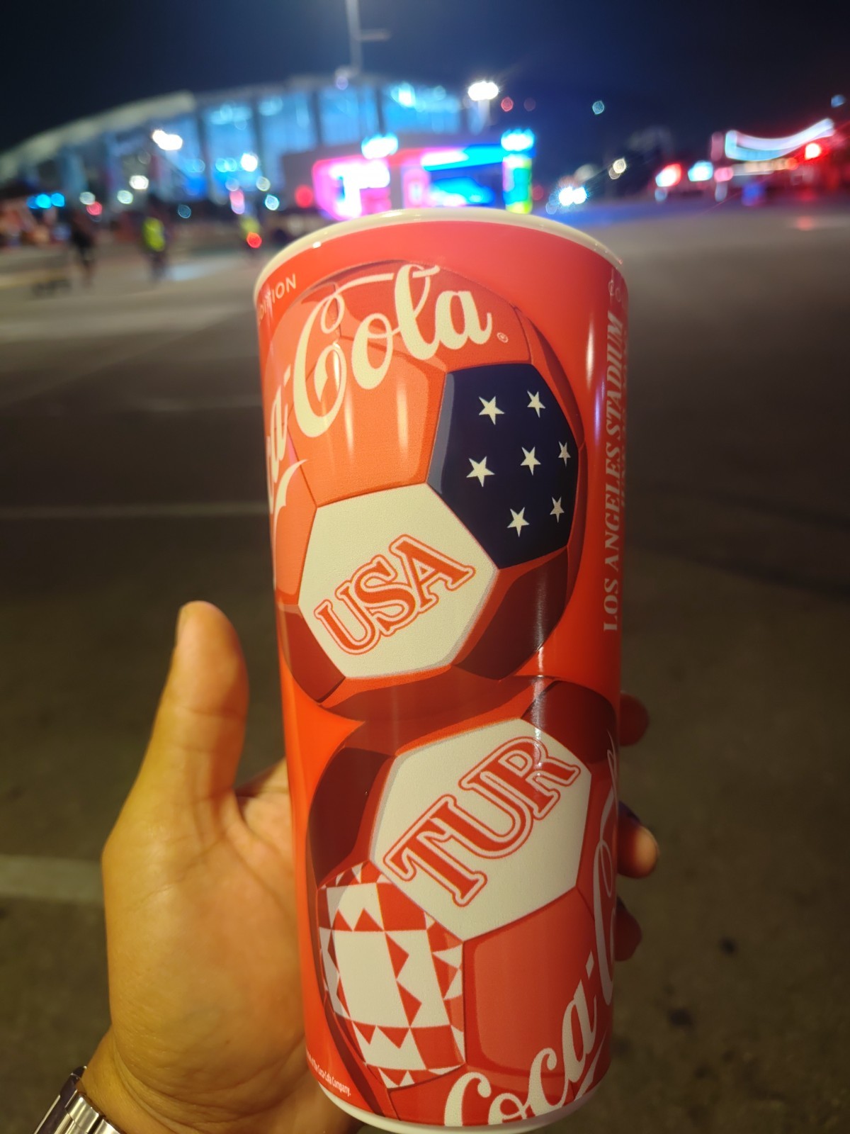 Los Angeles stadium fifa world 2026 coca cola collector edition cup USA Turkey Los Angeles stadium fifa world 2026 coca cola collector edition cup USA Turkey