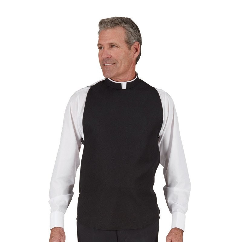 Polyester Shirtfront With VelcroClosure Black Roman Style Apparel For Men Polyester Shirtfront With VelcroClosure Black Roman Style Apparel For Men