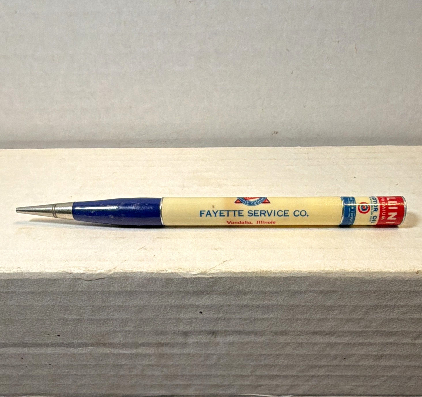Illinois Farm Supply Co. Fayette Service Co Vandalia IL  Mechanical Pencil Clip