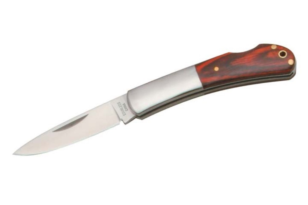 Beautiful 6 Inch Lock Back Knife by Rite Edge - Wood Handle - FAST SHIPPING Beautiful 6 Inch Lock Back Knife by Rite Edge - Wood Handle - FAST SHIPPING