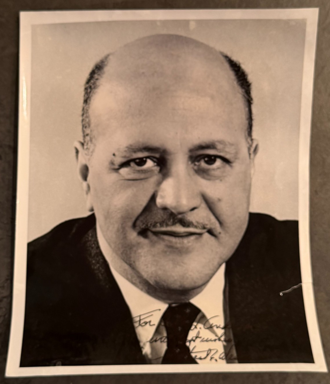 ROBERT C WEAVER Signed Photo First African American Cabinet Member HUD LBJ Civil ROBERT C WEAVER Signed Photo First African American Cabinet Member HUD LBJ Civil