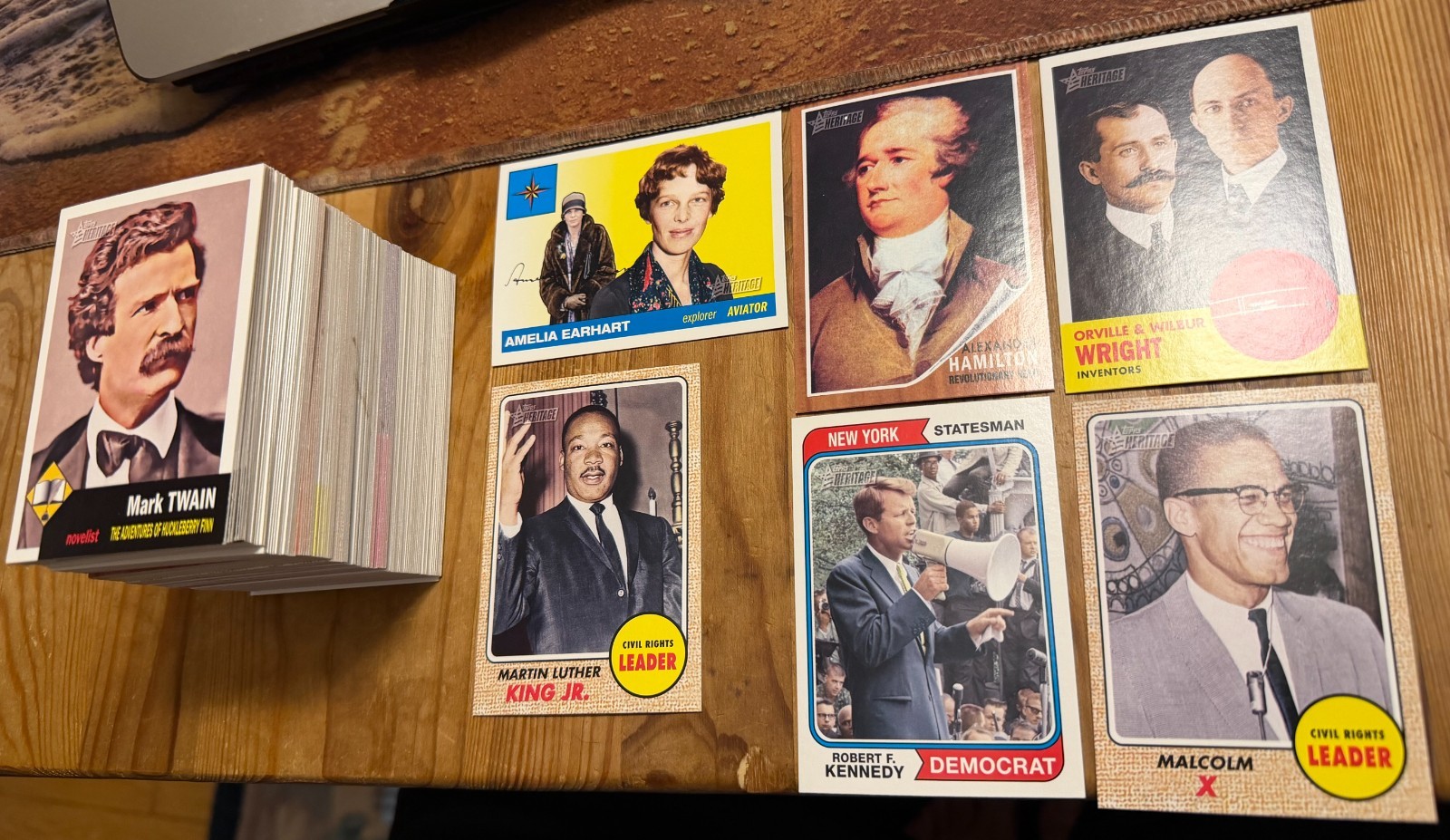 2009 Topps American Heritage: (#1-125) Base Set Complete w/ RFK MLK Earhart +++ 2009 Topps American Heritage: (#1-125) Base Set Complete w/ RFK MLK Earhart +++