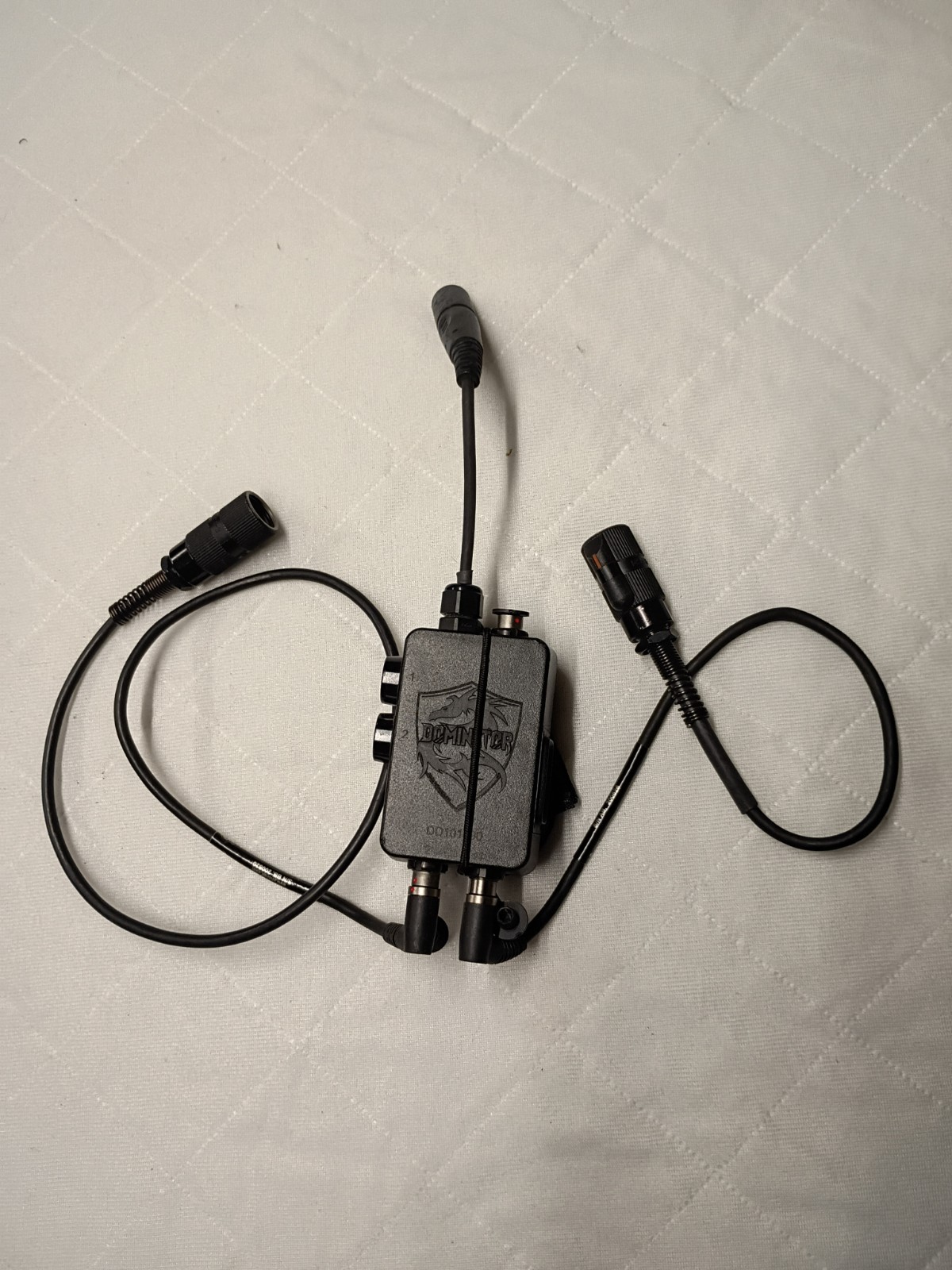 Atlantic Signal Dominator II Tactical Comms Dual Lead 6 Pin PTT DEVGRU Navy Seal Atlantic Signal Dominator II Tactical Comms Dual Lead 6 Pin PTT DEVGRU Navy Seal