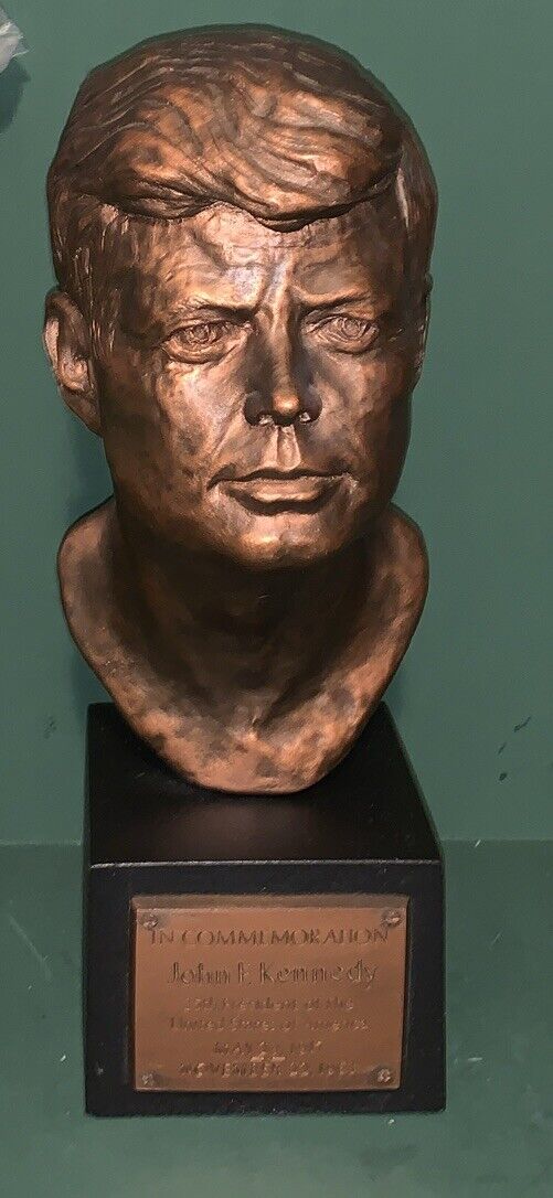 John F. Kennedy Royal Academy of Arts 1973 Sculpture Bronze