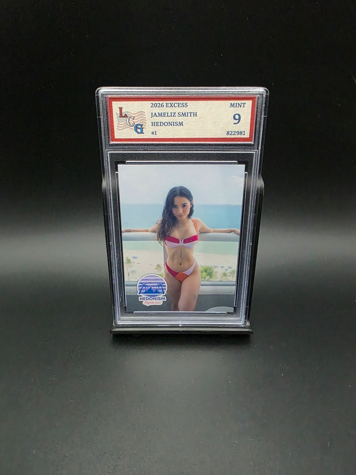 Jameliz Smith #1 Hedonism Series LCG 9 Mint eXcess Collectibles Jameliz Smith #1 Hedonism Series LCG 9 Mint eXcess Collectibles