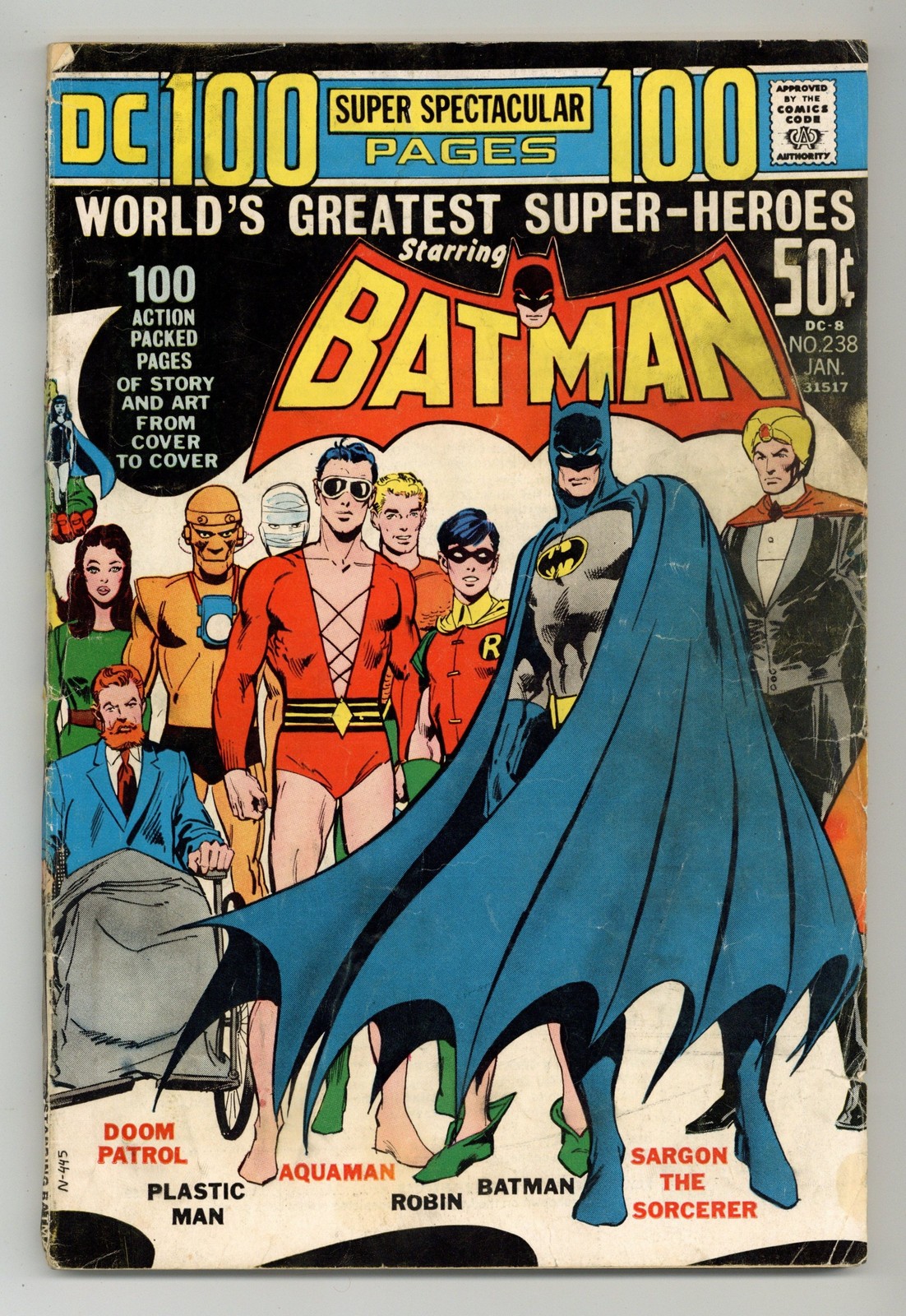 Batman #238 GD/VG 3.0 1972 Batman #238 GD/VG 3.0 1972