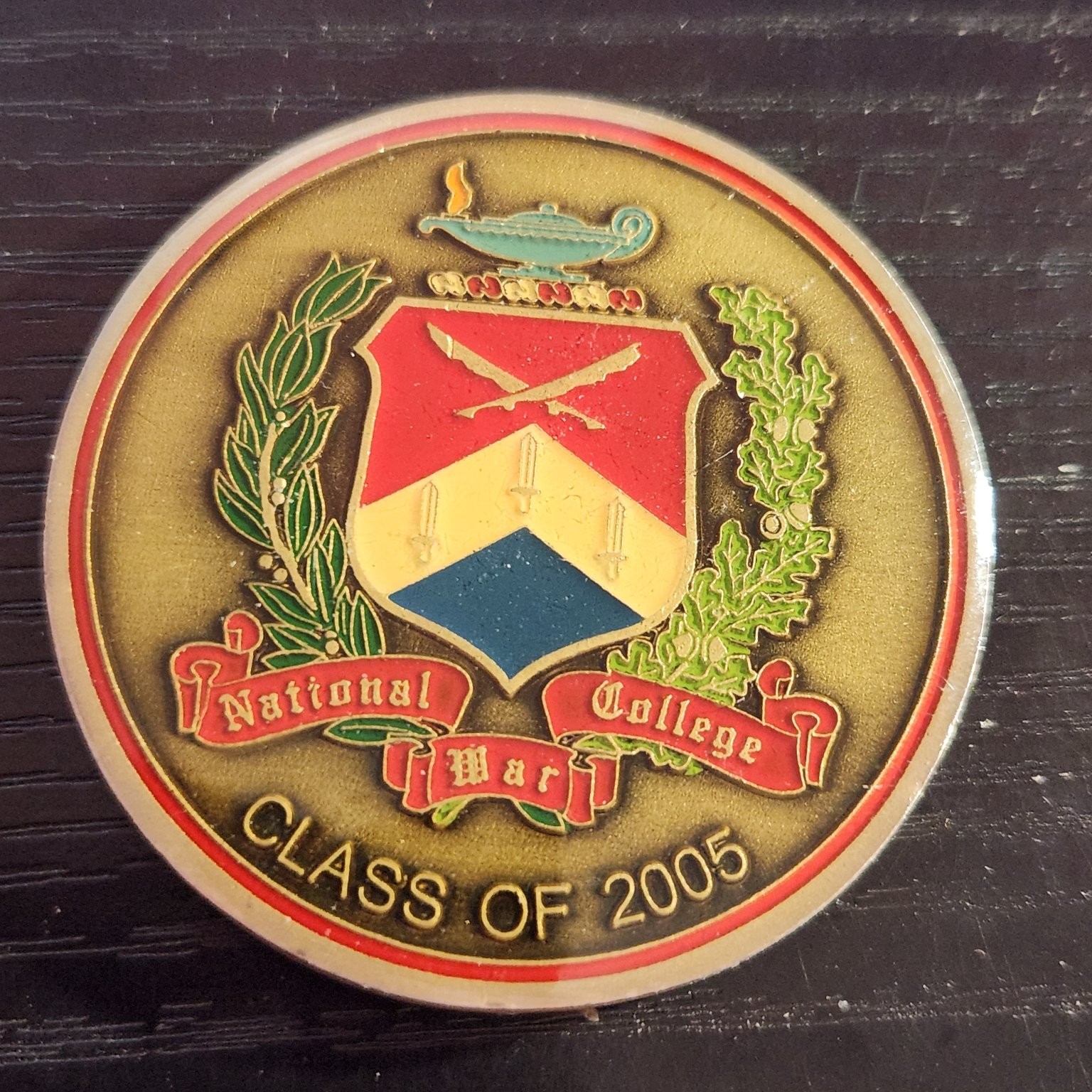 2005 National War College Challenge Coin National Defense University 2005 National War College Challenge Coin National Defense University