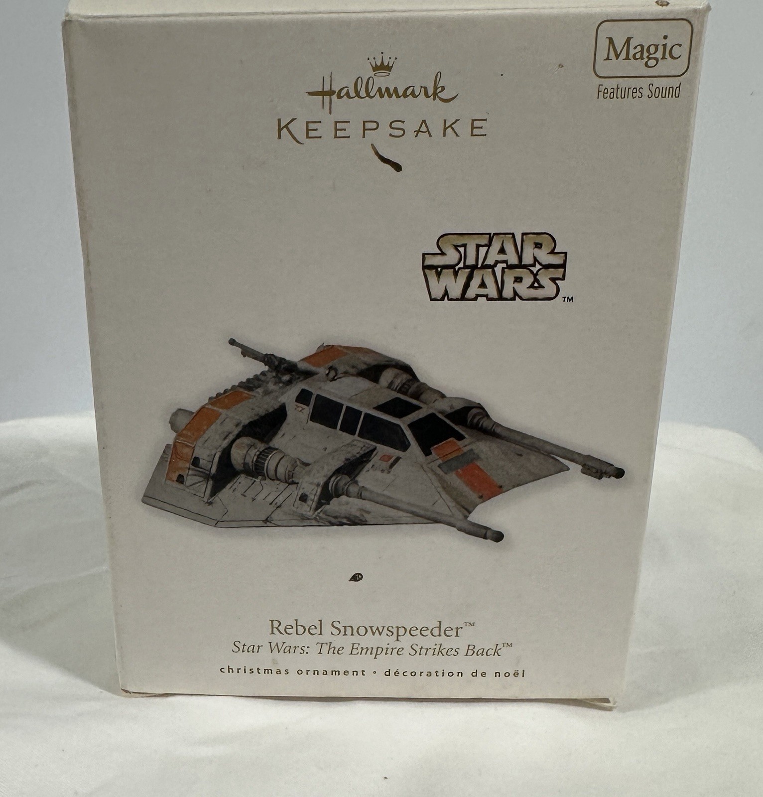 2010 Hallmark Keepsake Ornament Star Wars Rebel Snowspeeder Magic 2010 Hallmark Keepsake Ornament Star Wars Rebel Snowspeeder Magic