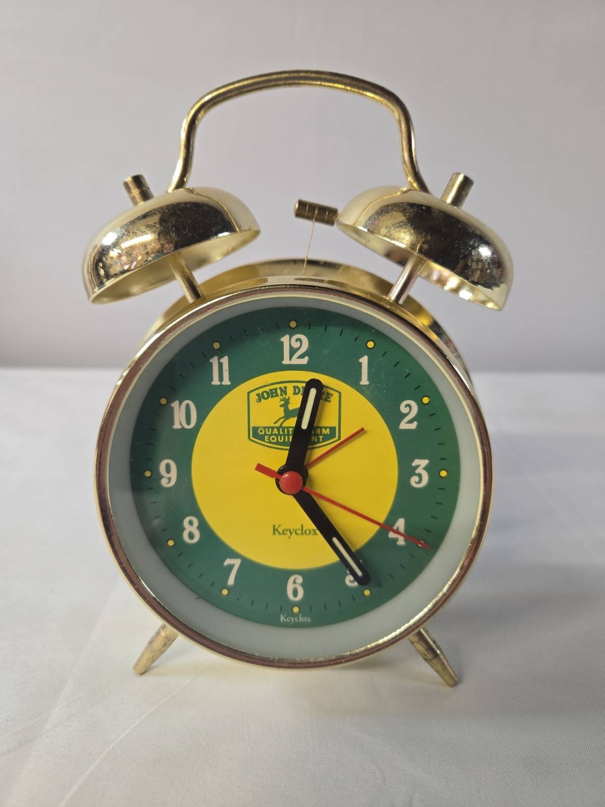 Vintage John Deere Company Advertisement Alarm Clock Bin3 Vintage John Deere Company Advertisement Alarm Clock Bin3