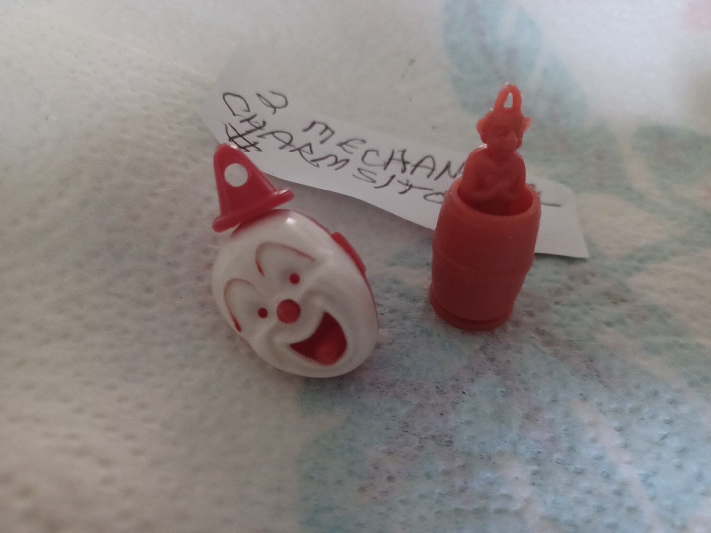 VINTAGE RARE GUMBALL/VENDING CHARMS/TOYS LOT OF 2 (1 IS NAUGHTY) VINTAGE RARE GUMBALL/VENDING CHARMS/TOYS LOT OF 2 (1 IS NAUGHTY)