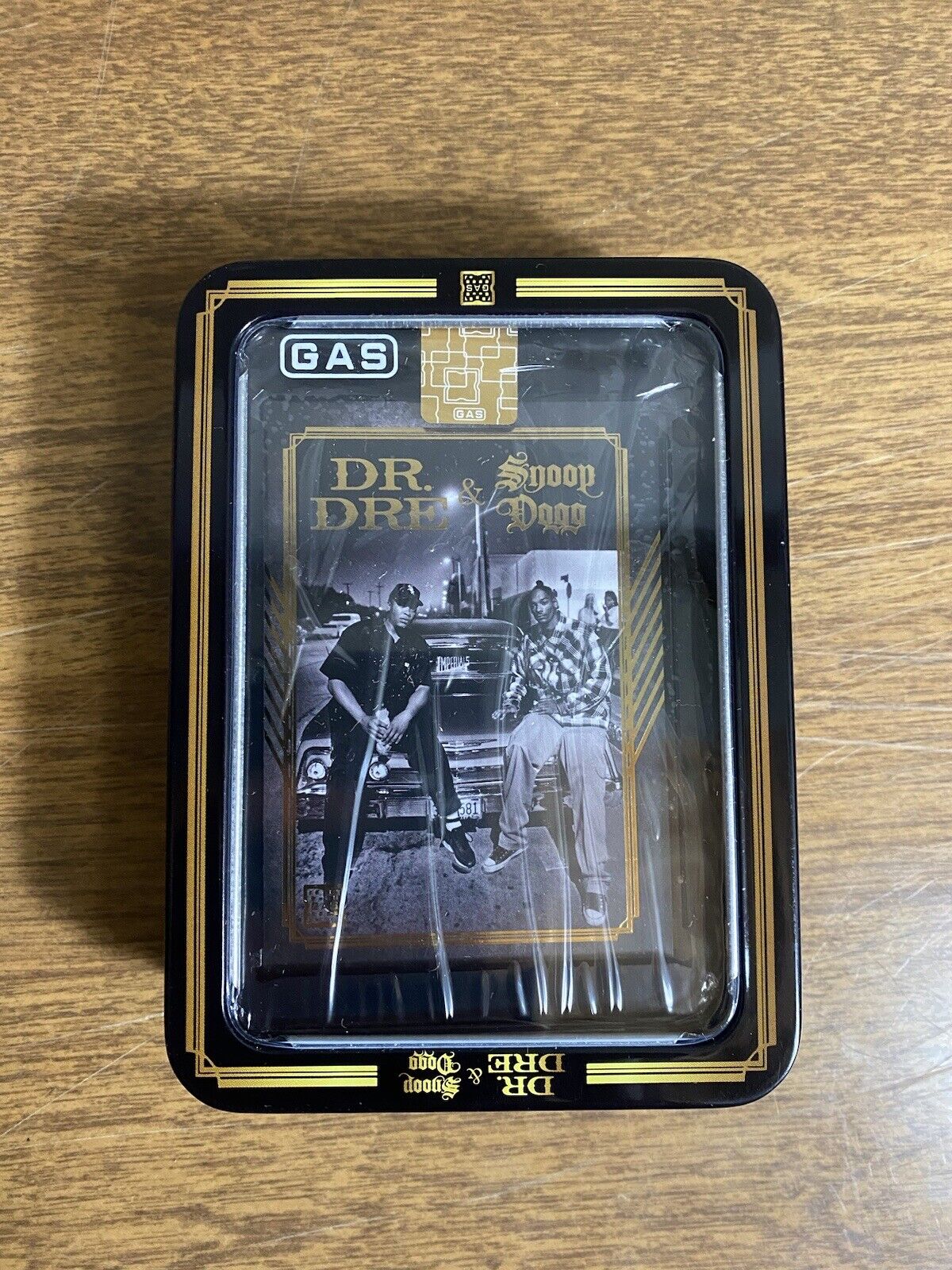 The Official Dr Dre & Snoop Dogg Deluxe GAS Trading Card Tin Box Set