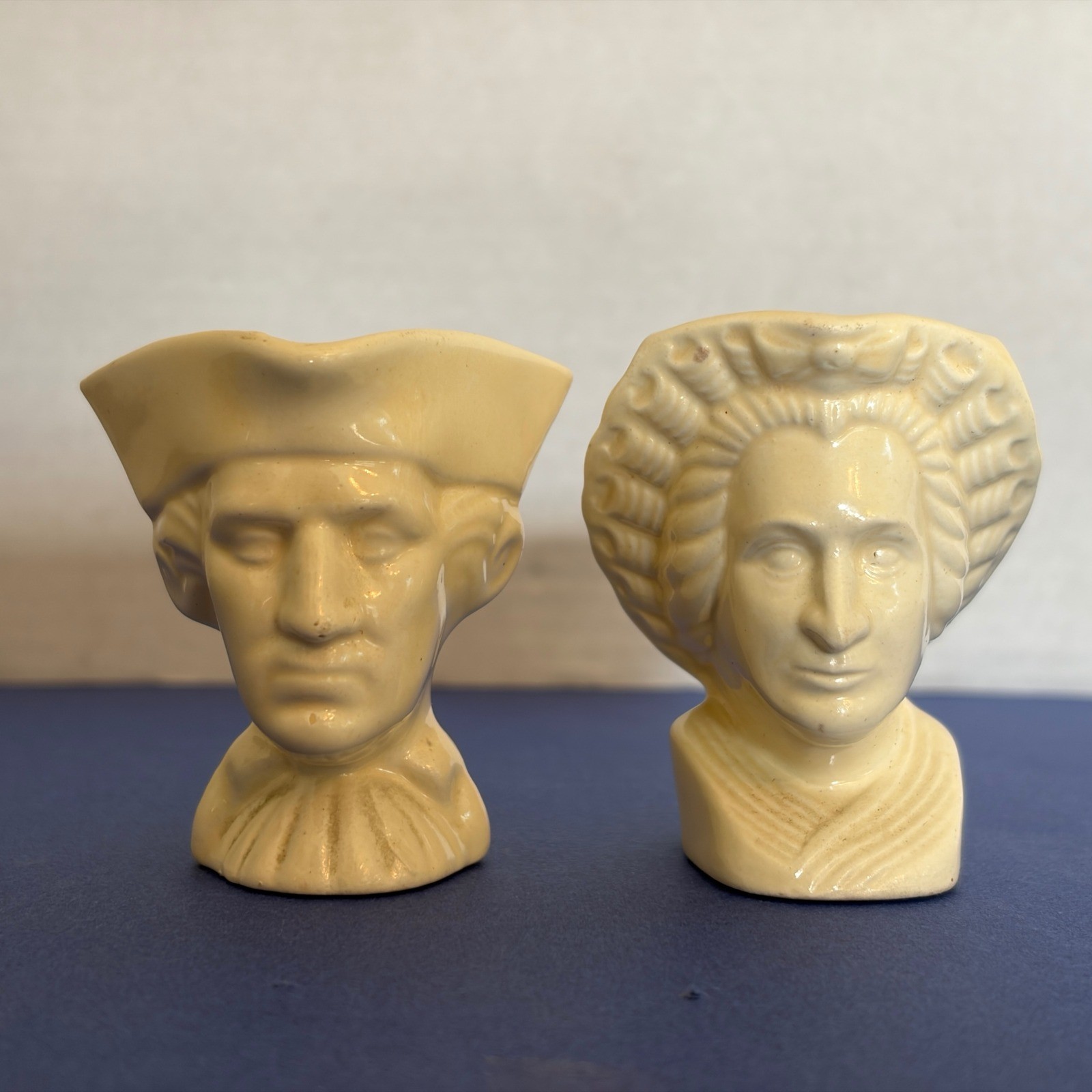 Vintage 1940 New York Worlds Fair American Potter George Martha Washington Set Vintage 1940 New York Worlds Fair American Potter George Martha Washington Set