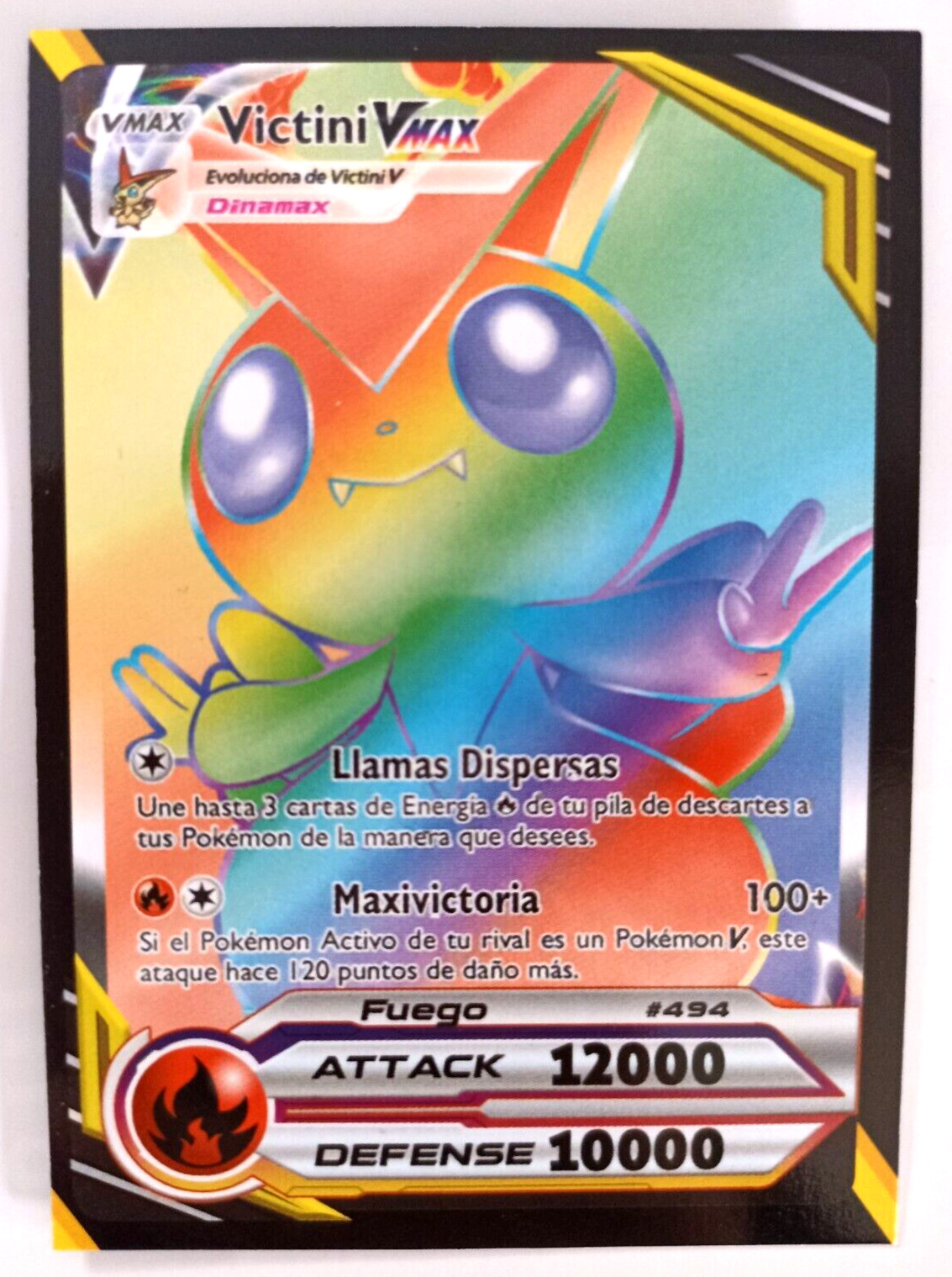 CARD POKEMON EE VOL. XII #03 VICTINI VMAX 2020 Galar PERU South America TCG CARD POKEMON EE VOL. XII #03 VICTINI VMAX 2020 Galar PERU South America TCG