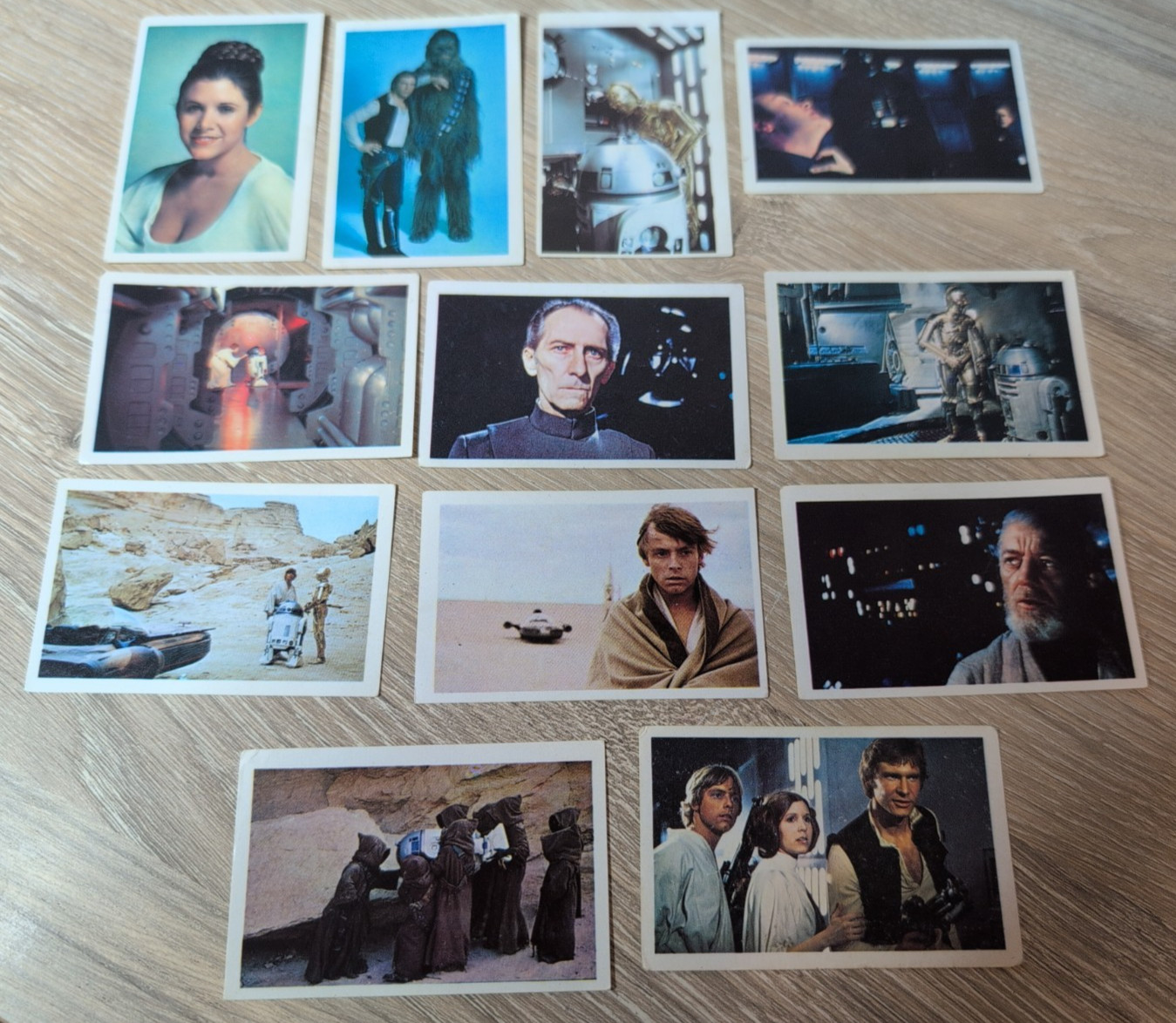 RARE 1977 LA GUERRA de las Galaxias 20th century star wars cards Fair LOT OF 37 RARE 1977 LA GUERRA de las Galaxias 20th century star wars cards Fair LOT OF 37