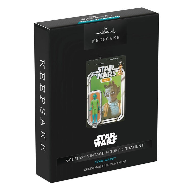 Hallmark Greedo Vintage Figure Star Wars Ornament 2026 NYCC PRESALE | 1/5000 Hallmark Greedo Vintage Figure Star Wars Ornament 2026 NYCC PRESALE | 1/5000