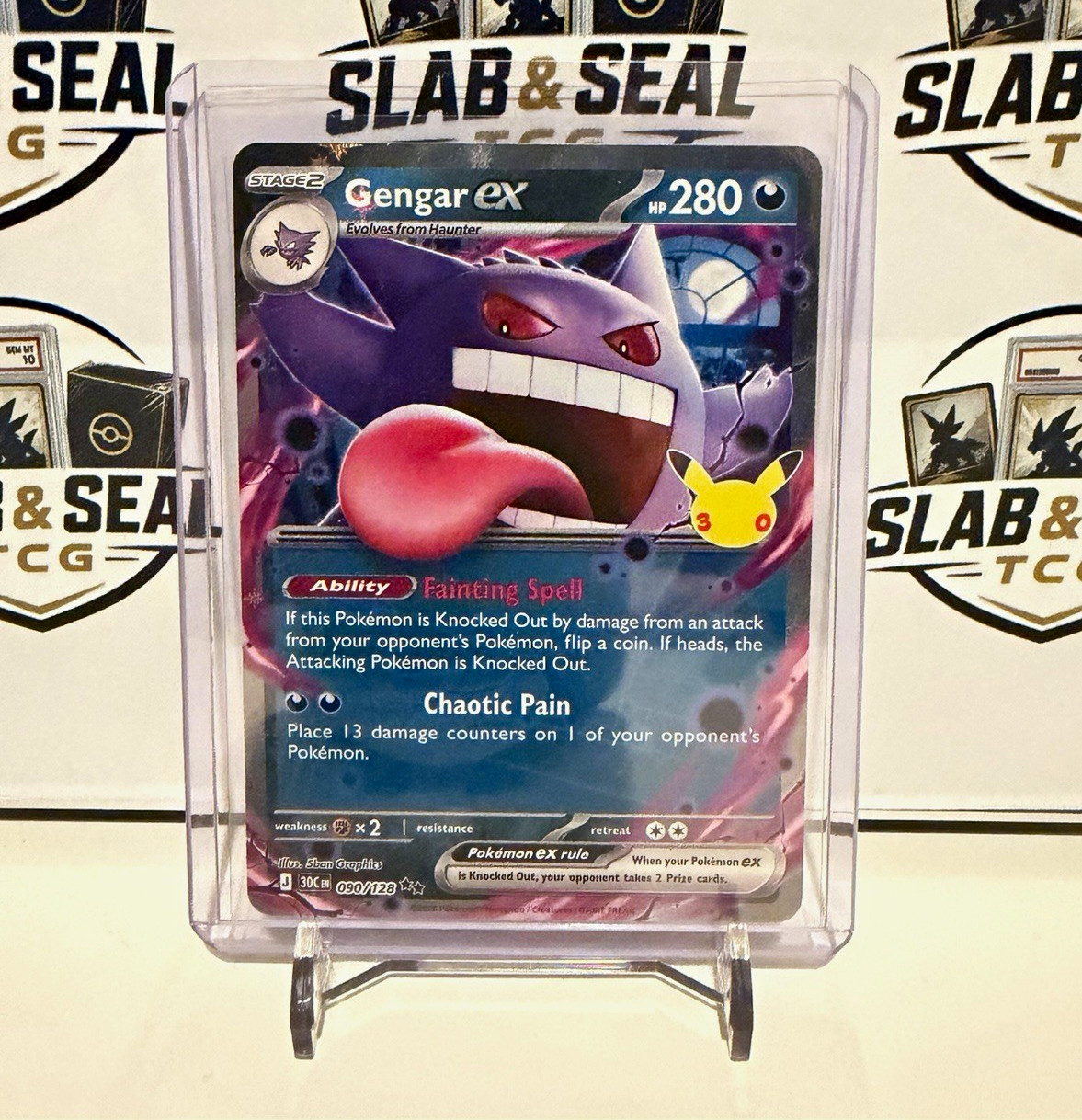 Gengar ex #90 - Pokemon 30th Celebration Gengar ex #90 - Pokemon 30th Celebration