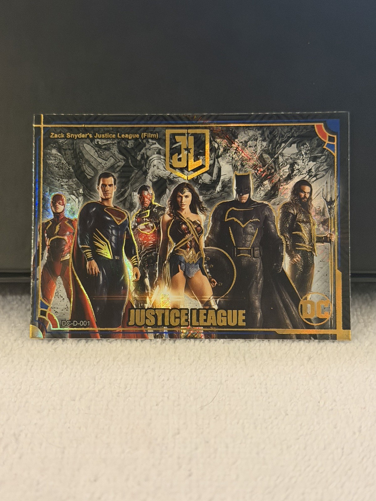 2022 DCEU Trading Card DC-D-001 JUSTICE LEAGUE Zack Snyder’s Justice League 2022 DCEU Trading Card DC-D-001 JUSTICE LEAGUE Zack Snyder’s Justice League