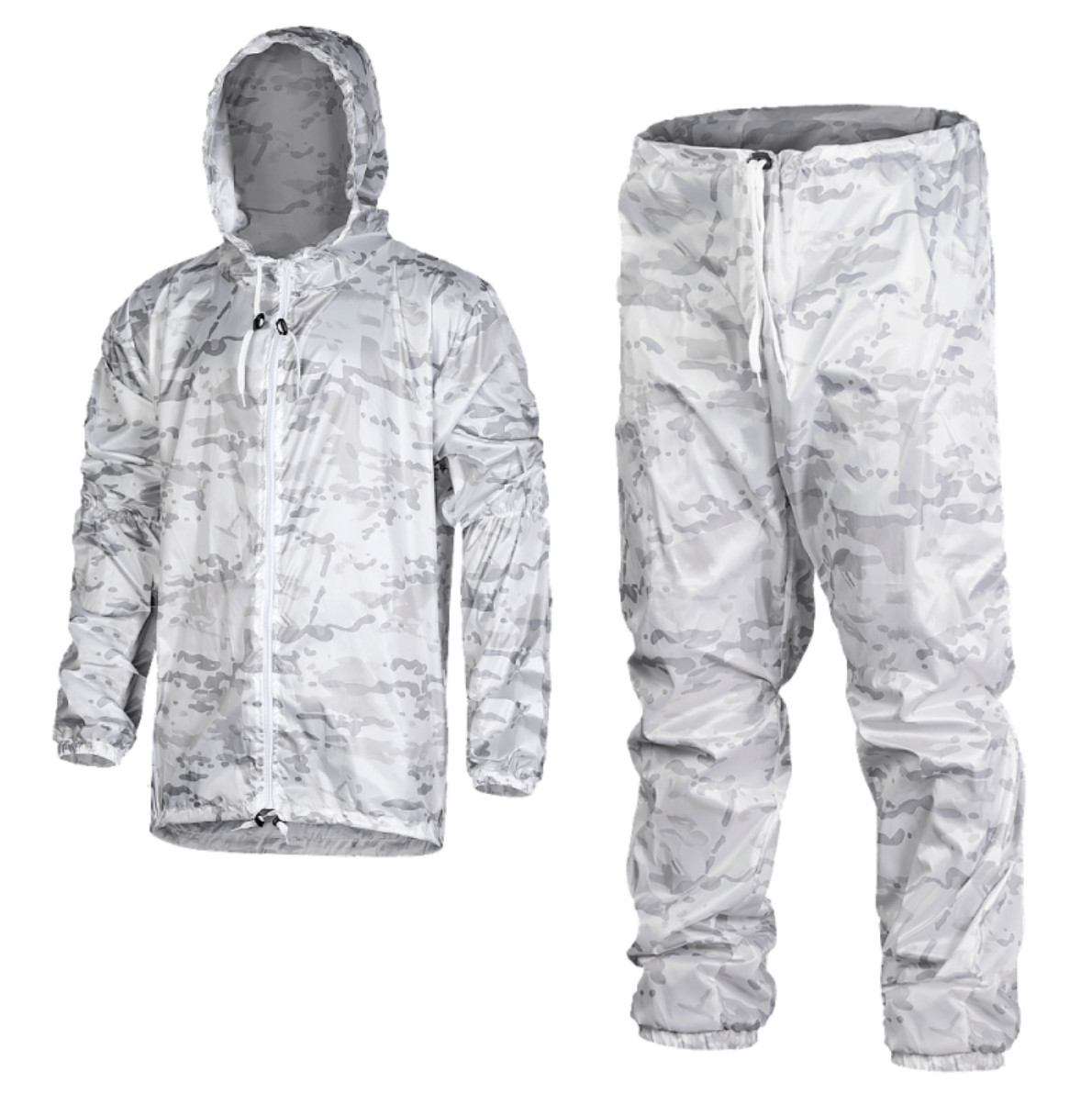 Set Camouflage suit Alpine Multicam. Winter camouflage for hunting Set Camouflage suit Alpine Multicam. Winter camouflage for hunting