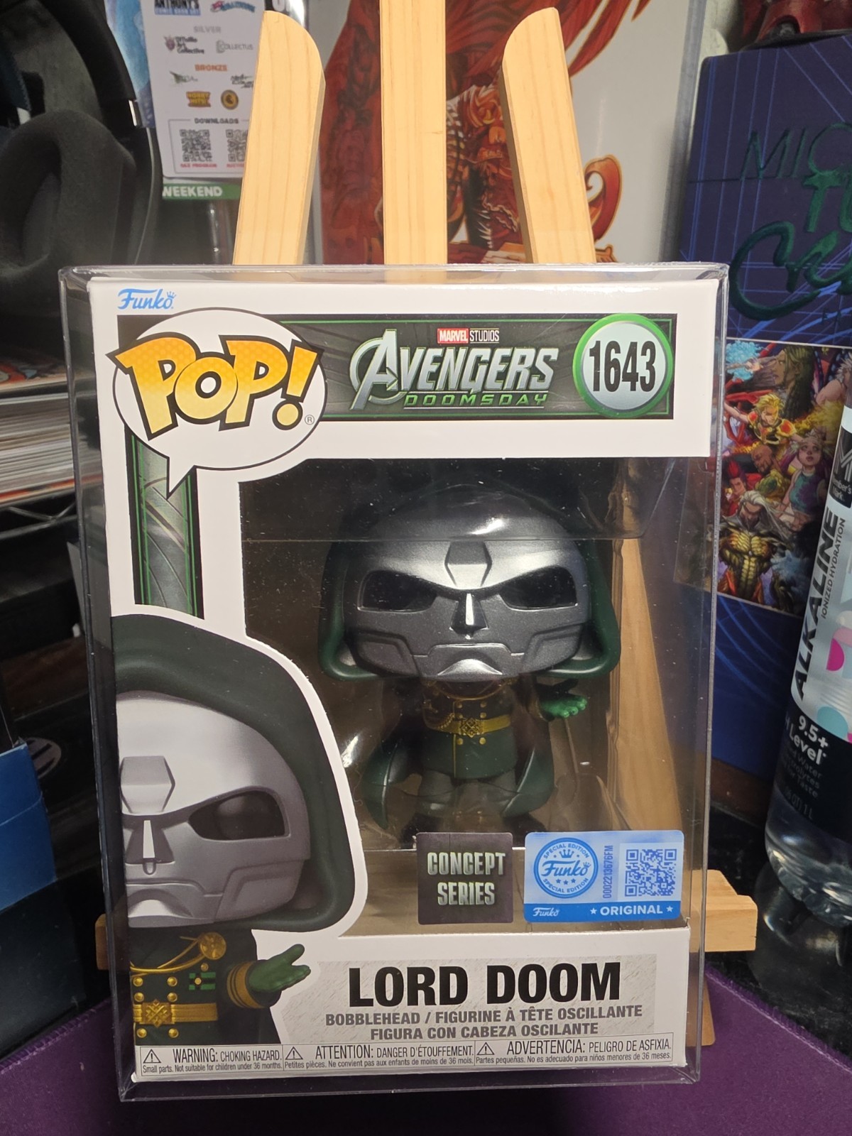 FUNKO POP MARVEL STUDIOS AVENGERS DOOMSDAY 1643 LORD DOOM CONCEPT SERIES 2026 . FUNKO POP MARVEL STUDIOS AVENGERS DOOMSDAY 1643 LORD DOOM CONCEPT SERIES 2026 .