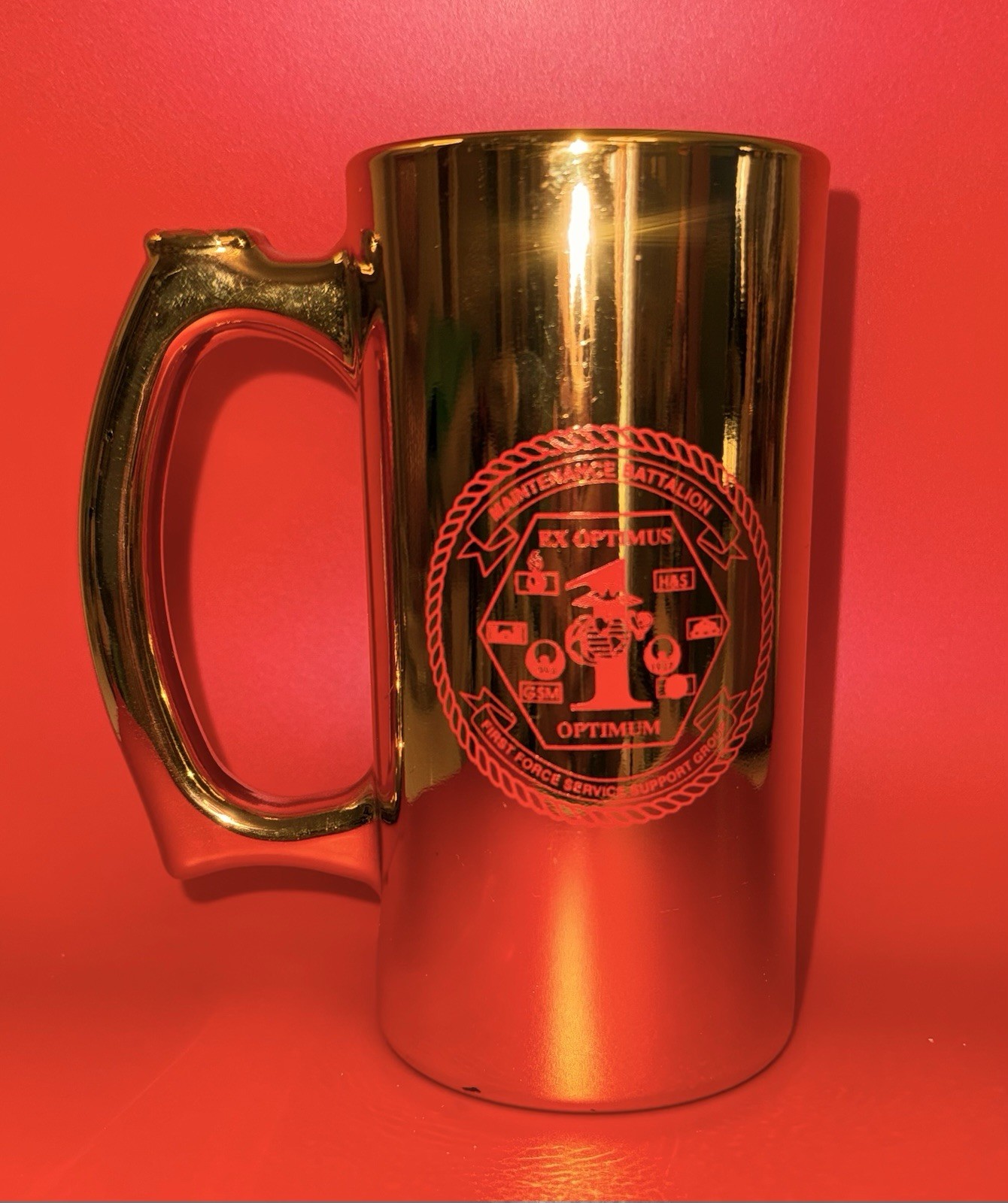 Vintage 1998 USMC Marine Corps Birthday Ball Stein 1st FSSG Maintenance BN Vintage 1998 USMC Marine Corps Birthday Ball Stein 1st FSSG Maintenance BN