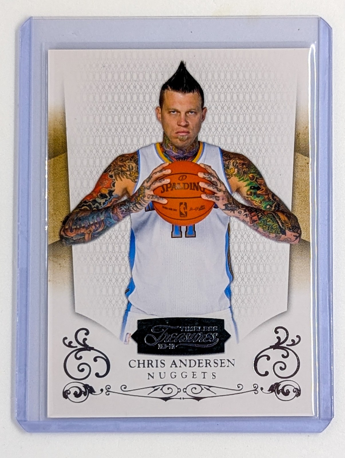 2010-11 Panini Timeless Treasures #15 Chris Andersen /399 Denver Nuggets 2010-11 Panini Timeless Treasures #15 Chris Andersen /399 Denver Nuggets
