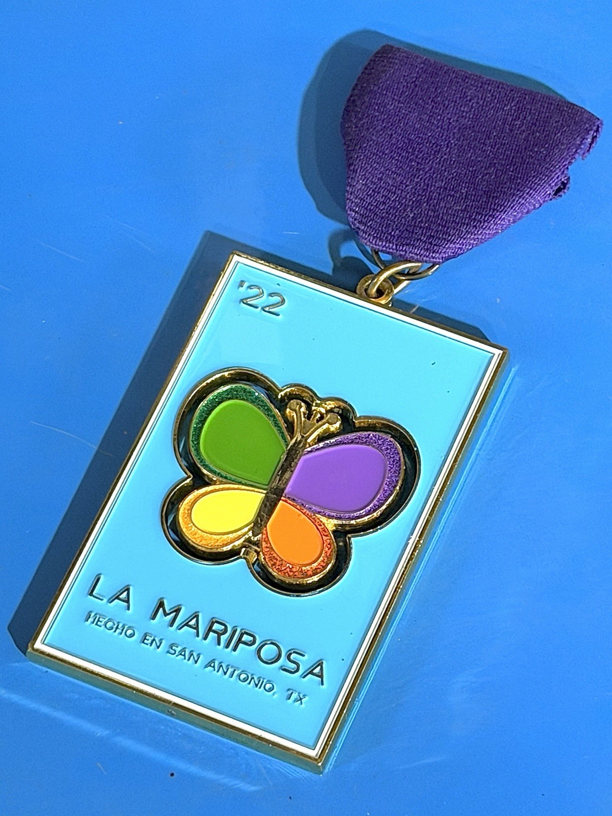 2022 Morgan’s Wonderland “La Mariposa” Fiesta Medal - Spinning Butterfly 2022 Morgan’s Wonderland “La Mariposa” Fiesta Medal - Spinning Butterfly