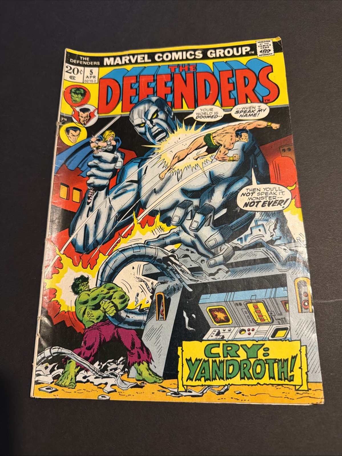 Marvel Defenders #5 1973 KEY (Valkyrie origin) Marvel Defenders #5 1973 KEY (Valkyrie origin)