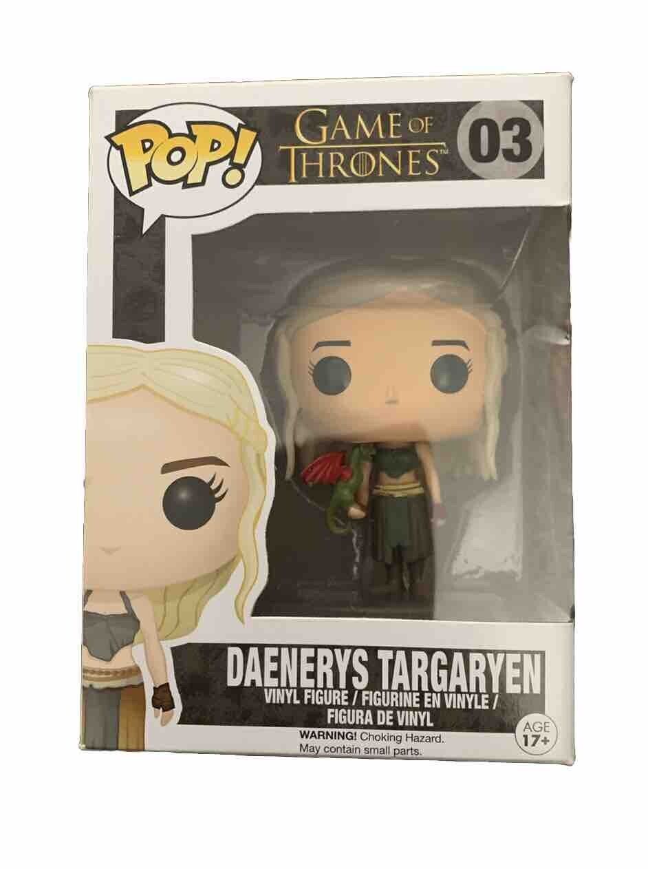 Funko POP Game Of Thrones: Daenerys Targaryen (Green Dragon) Vinyl Figure #03