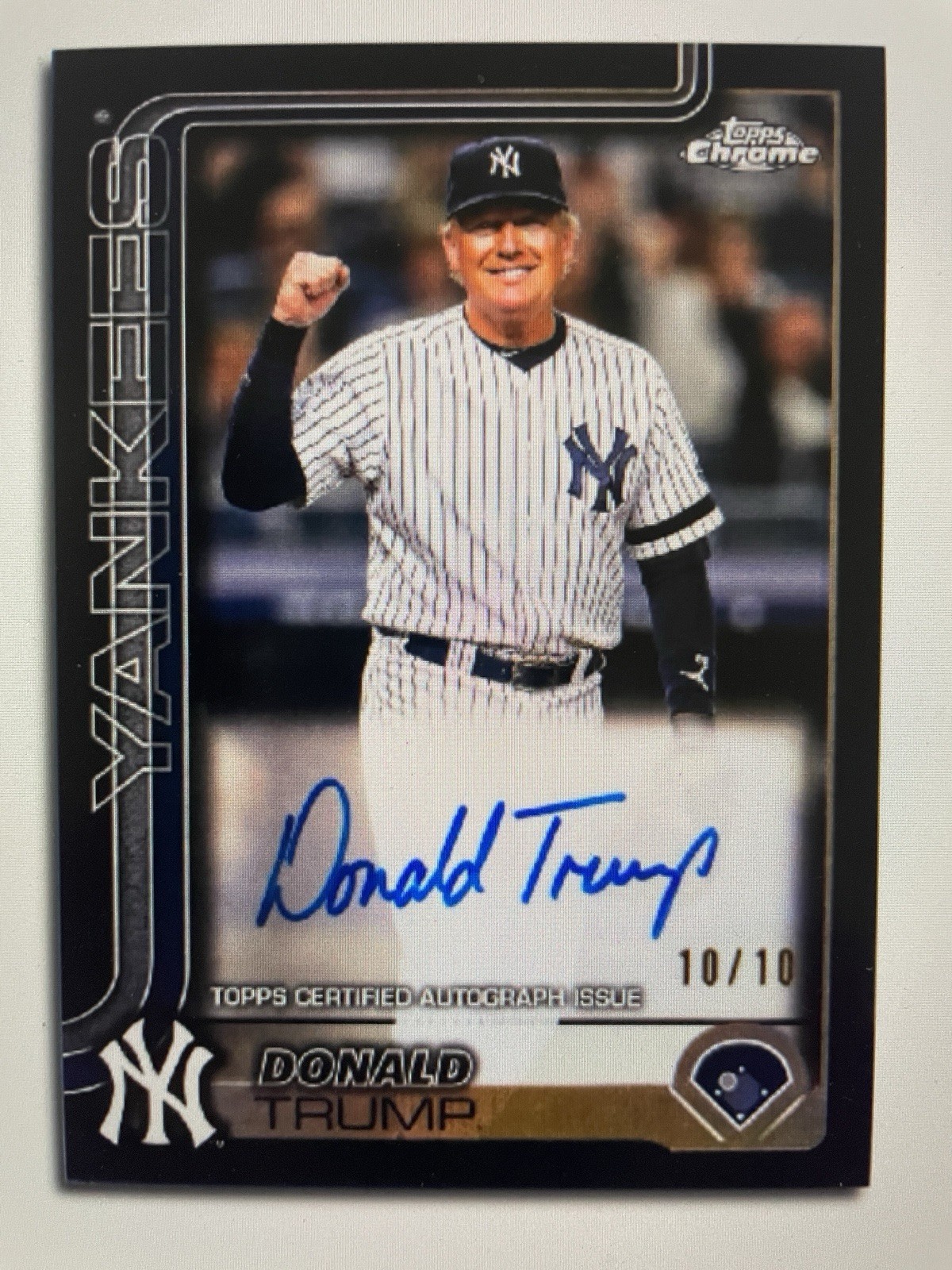 Donald Trump 2025”47“ Custom ACEO Baseball  /10