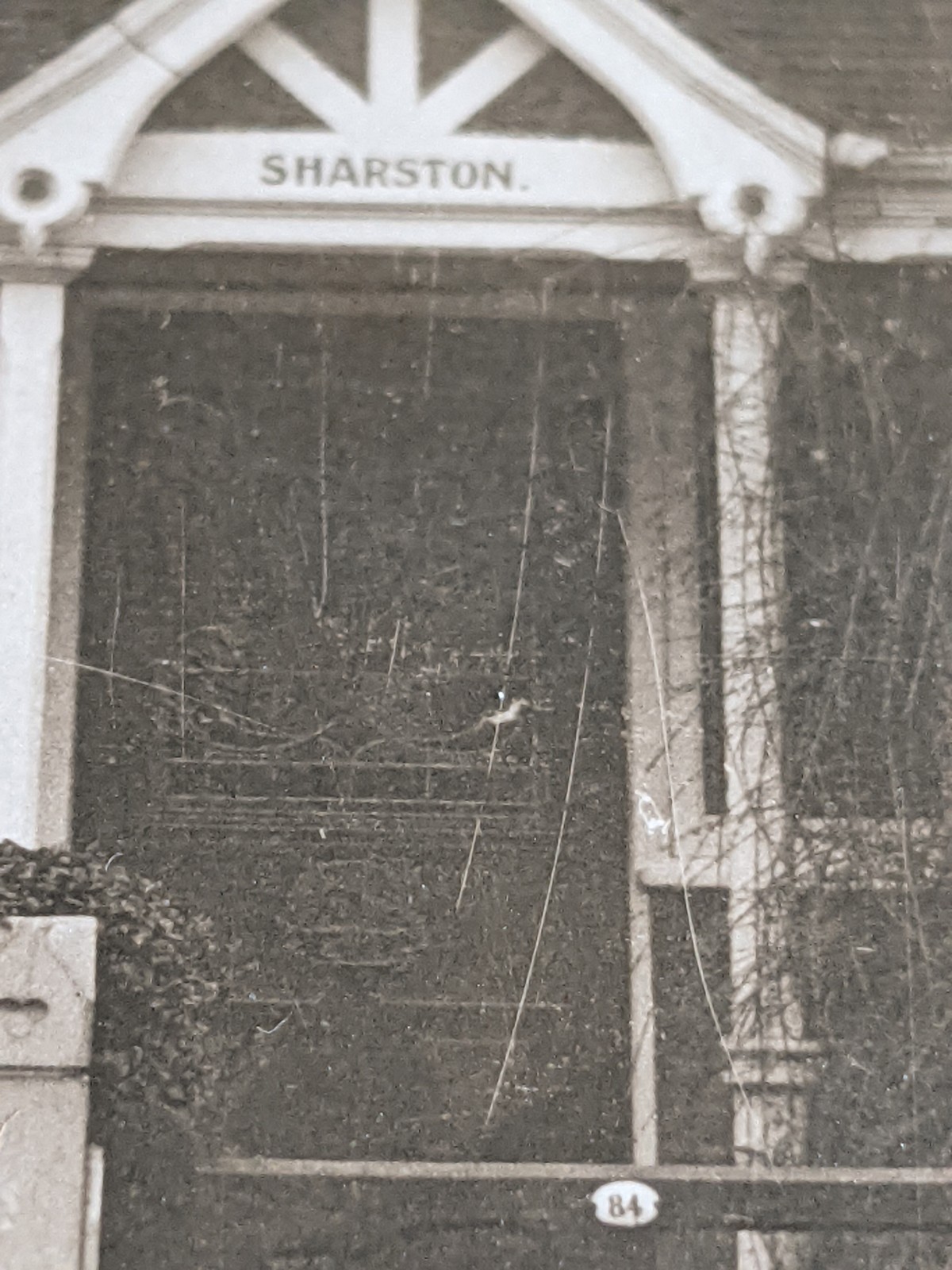 Manchester Sharston House UK 1910 RPPC Photo B&W Postcard England Wythenshawe GB Manchester Sharston House UK 1910 RPPC Photo B&W Postcard England Wythenshawe GB