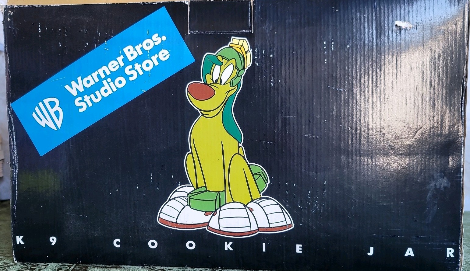 Vintage Warner Bros. Studio Store K-9 cookie jar from Marvin the Martian Series