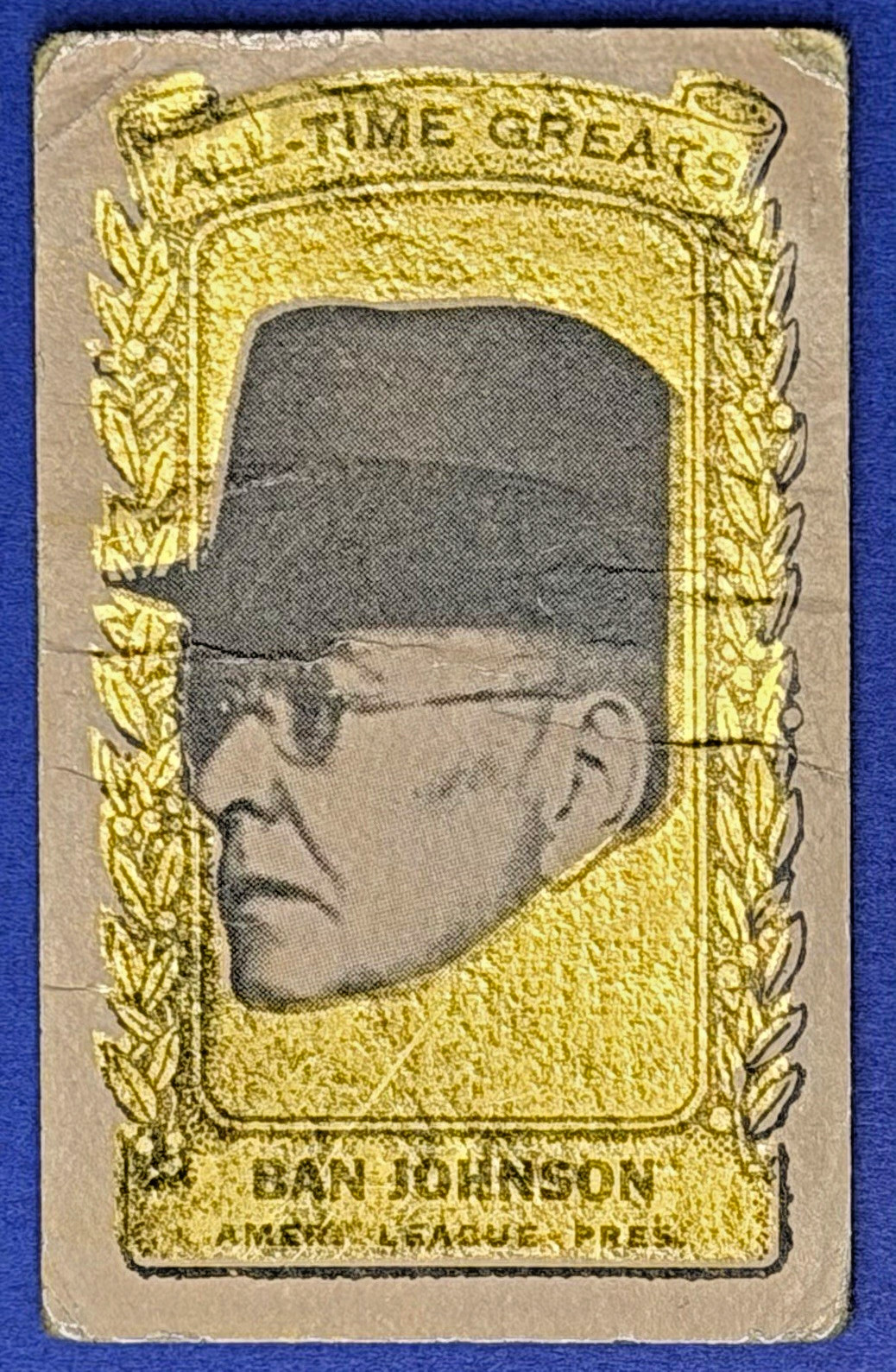 1963 Topps Bazooka All-Time Greats Ban Johnson #16