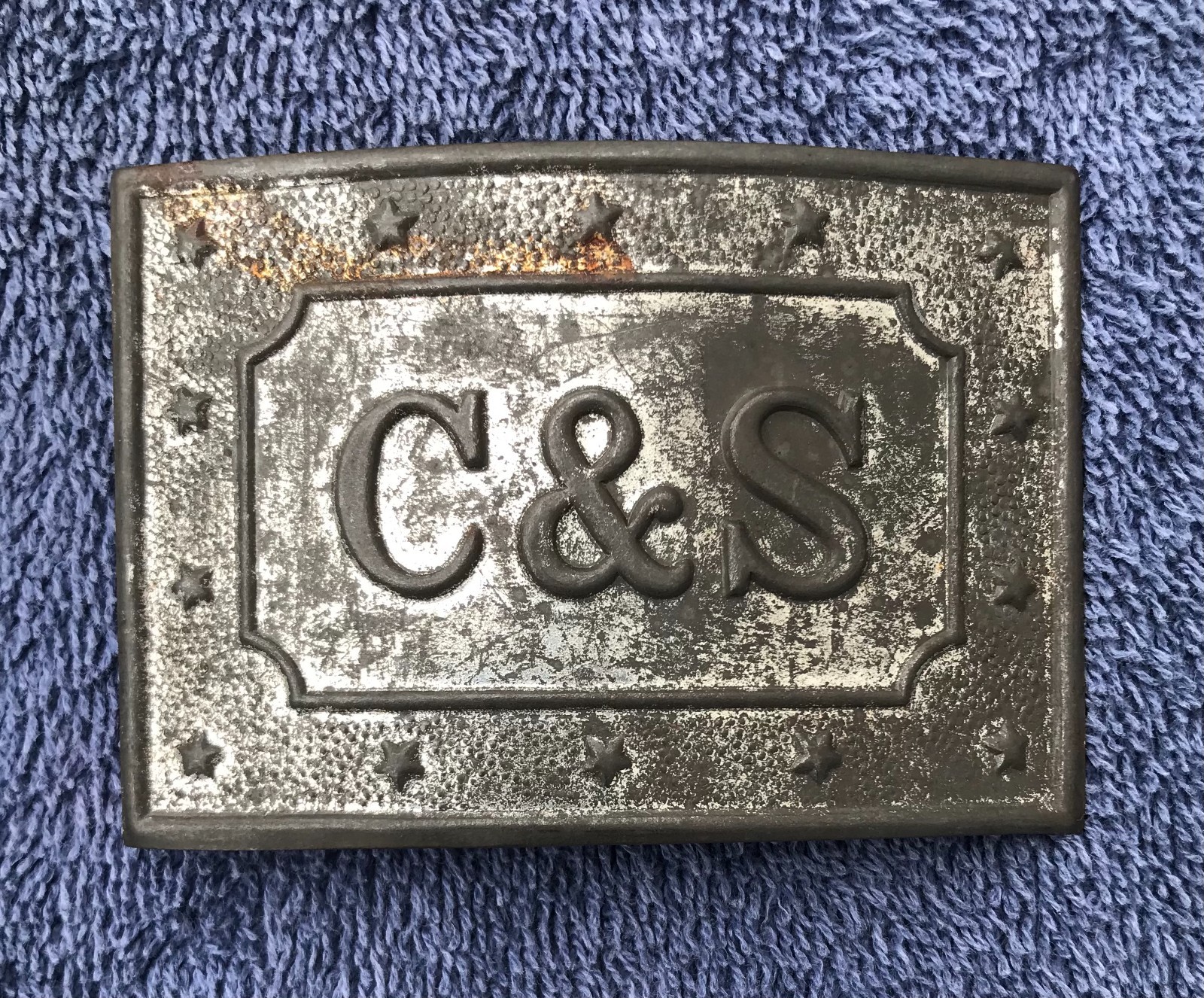 Cleveland & Stevenson Campaign Belt Buckle Cleveland & Stevenson Campaign Belt Buckle