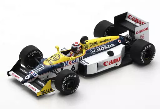 1/43 Williams FW11B Winner Hungary GP 1987 Nelson Piquet #6 Diecast 1/43 Williams FW11B Winner Hungary GP 1987 Nelson Piquet #6 Diecast