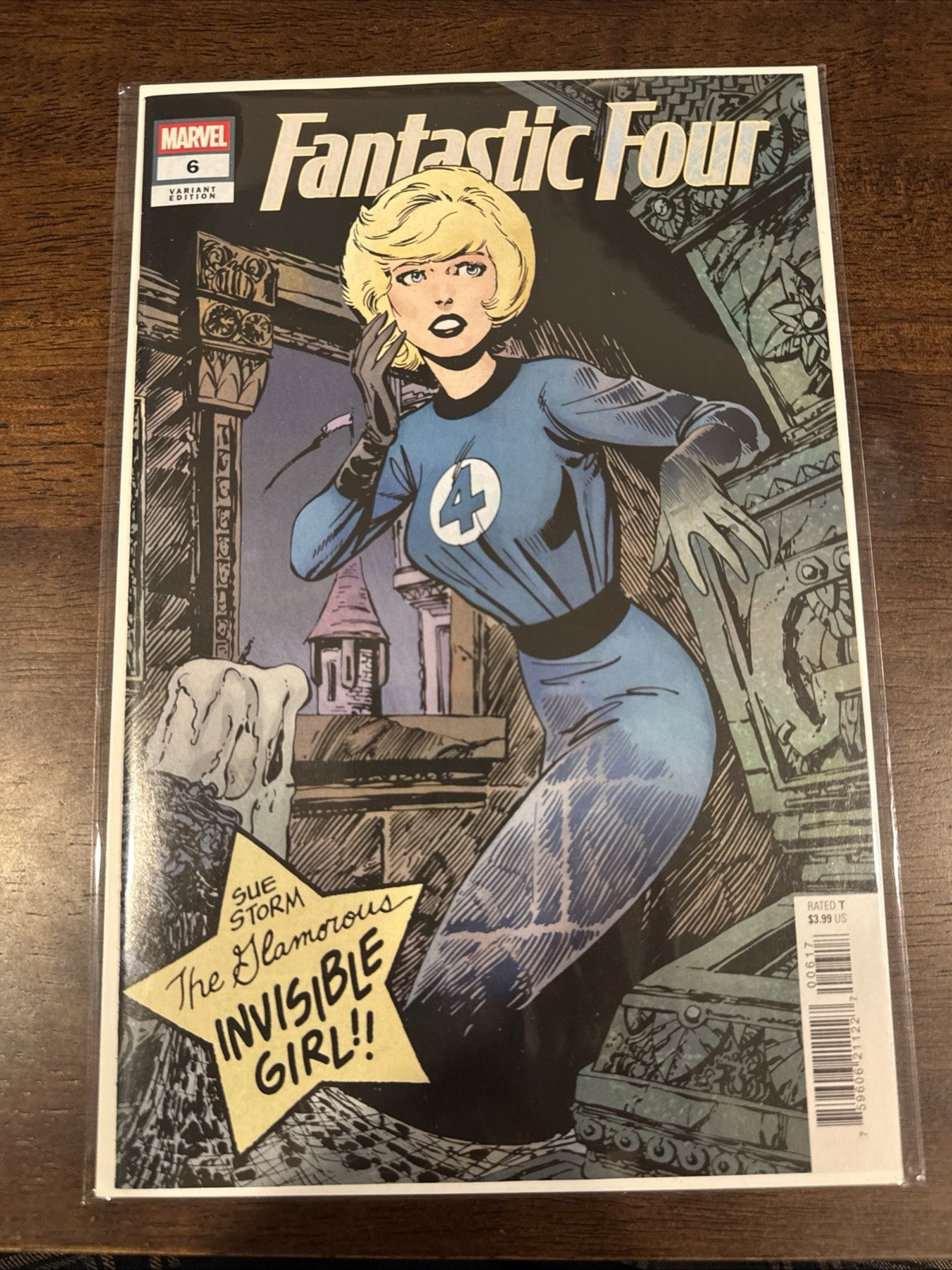 FANTASTIC FOUR #6 (2025) JOHN BYRNE 1:50 Hidden Gem Variant NM FANTASTIC FOUR #6 (2025) JOHN BYRNE 1:50 Hidden Gem Variant NM