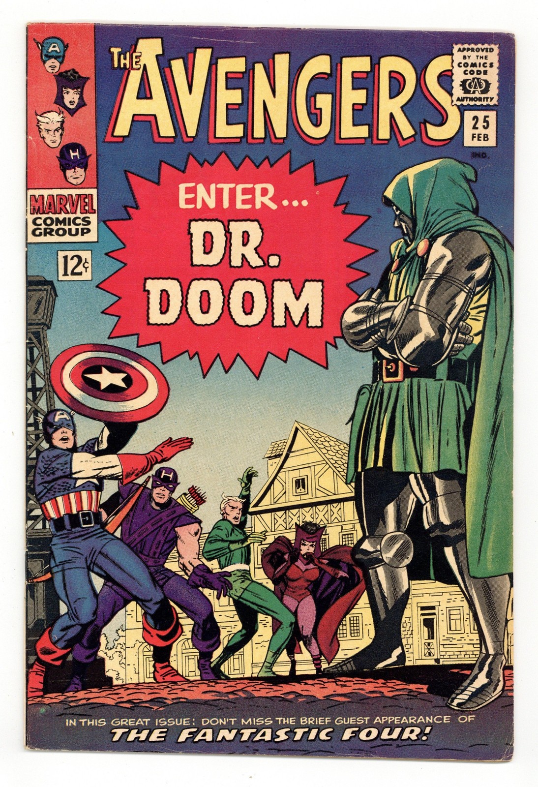 Avengers #25 VG 4.0 1966