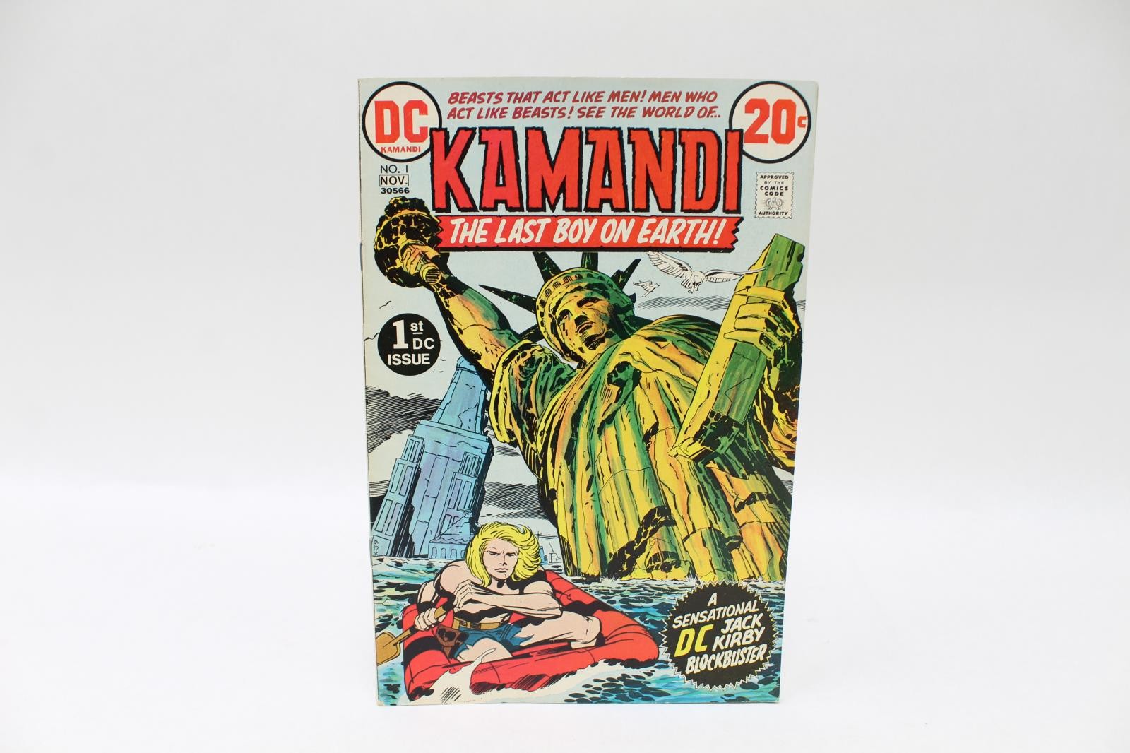 Kamandi, The Last Boy on Earth Vol. 1 No. 1 - DC Comics - 1st DC Issue 1972 Kamandi, The Last Boy on Earth Vol. 1 No. 1 - DC Comics - 1st DC Issue 1972